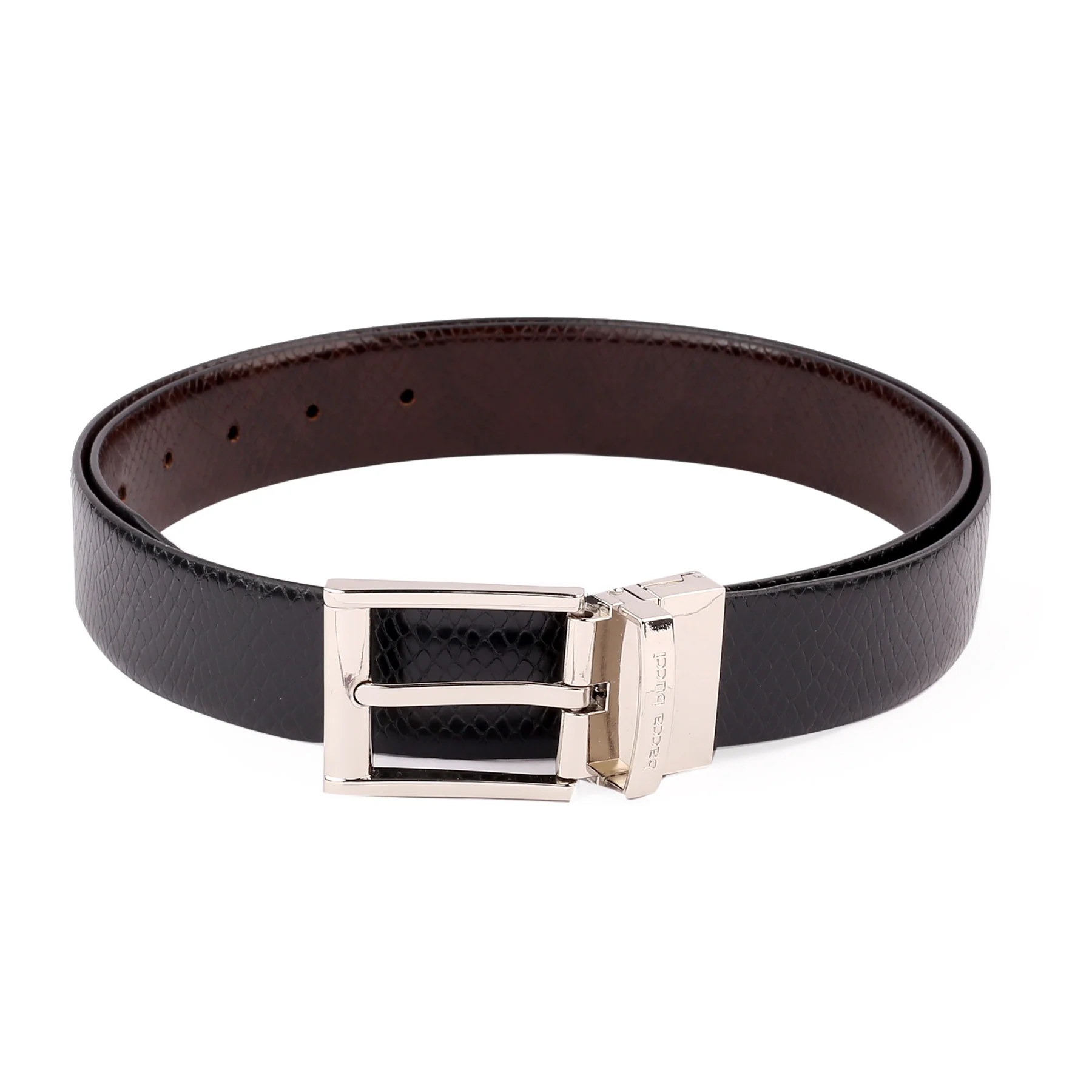 Bacca Bucci Auto reversible dress belt with Genuine Leather - Image 5