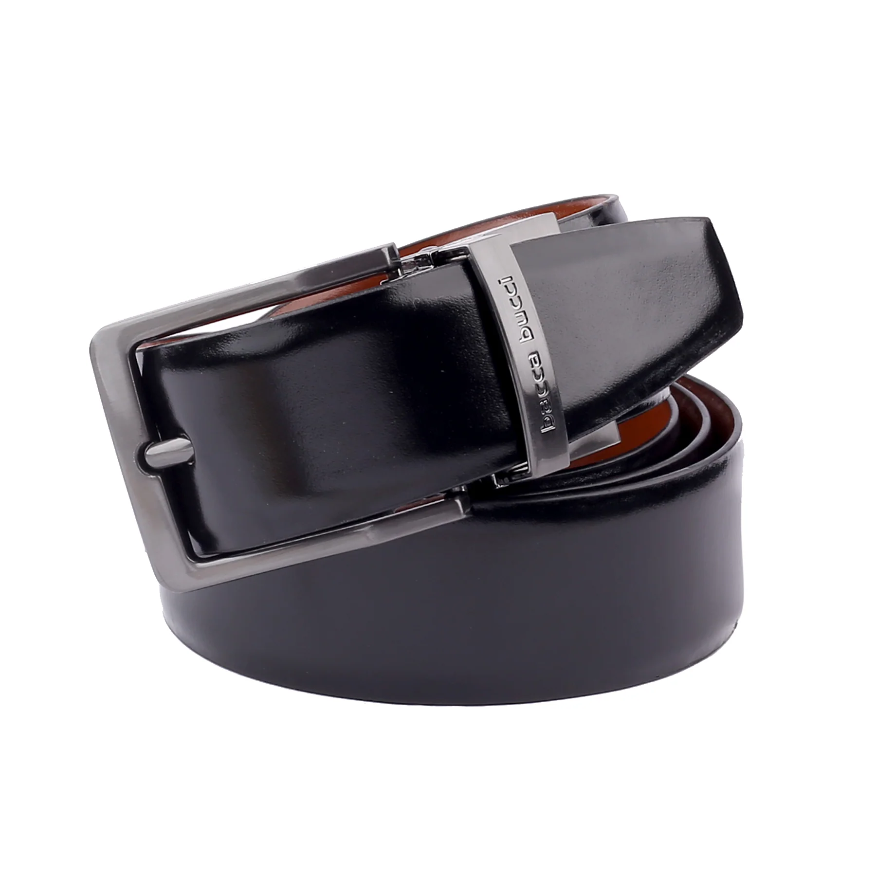 Bacca Bucci Auto reversible dress belt with Genuine Leather - Image 2