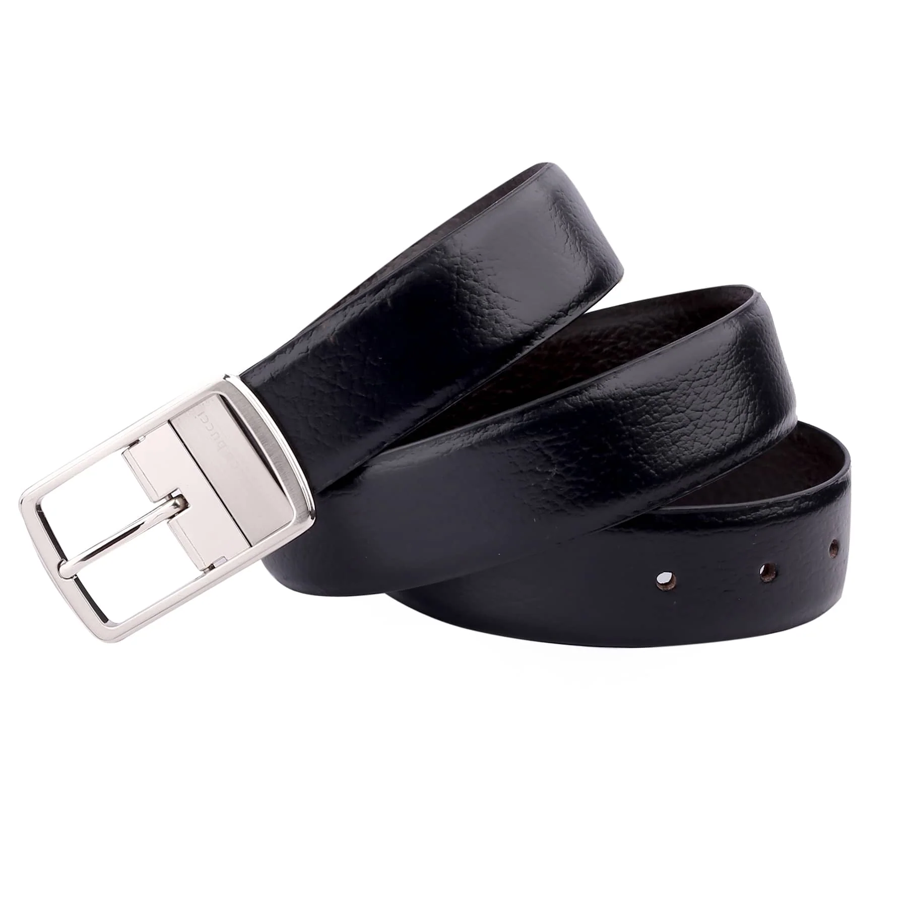 Bacca Bucci Auto reversible dress belt with Genuine Leather - Image 3