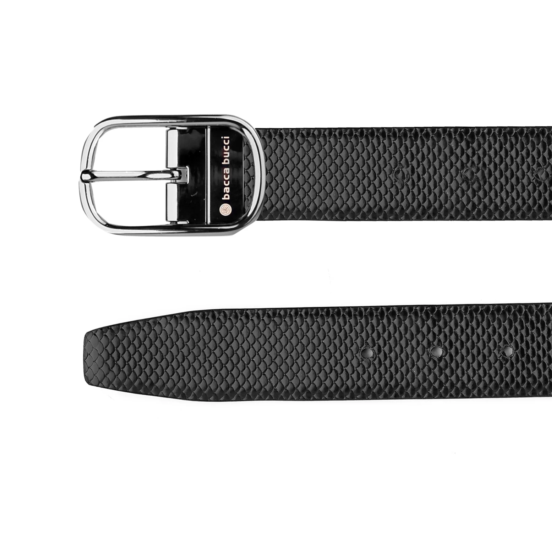 Bacca Bucci Auto reversible dress belt with Genuine Leather - Image 6