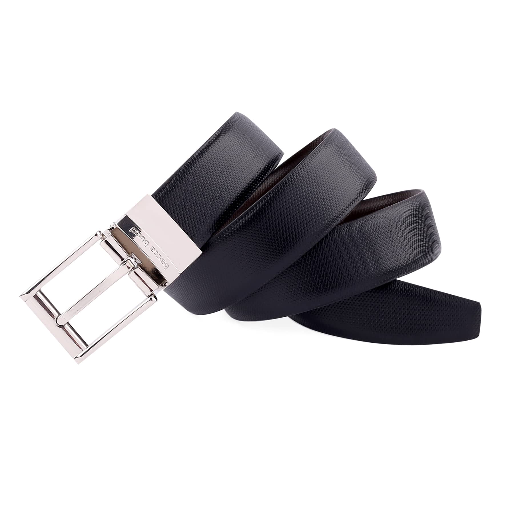 Bacca Bucci Auto reversible dress belt with Genuine Leather - Image 3