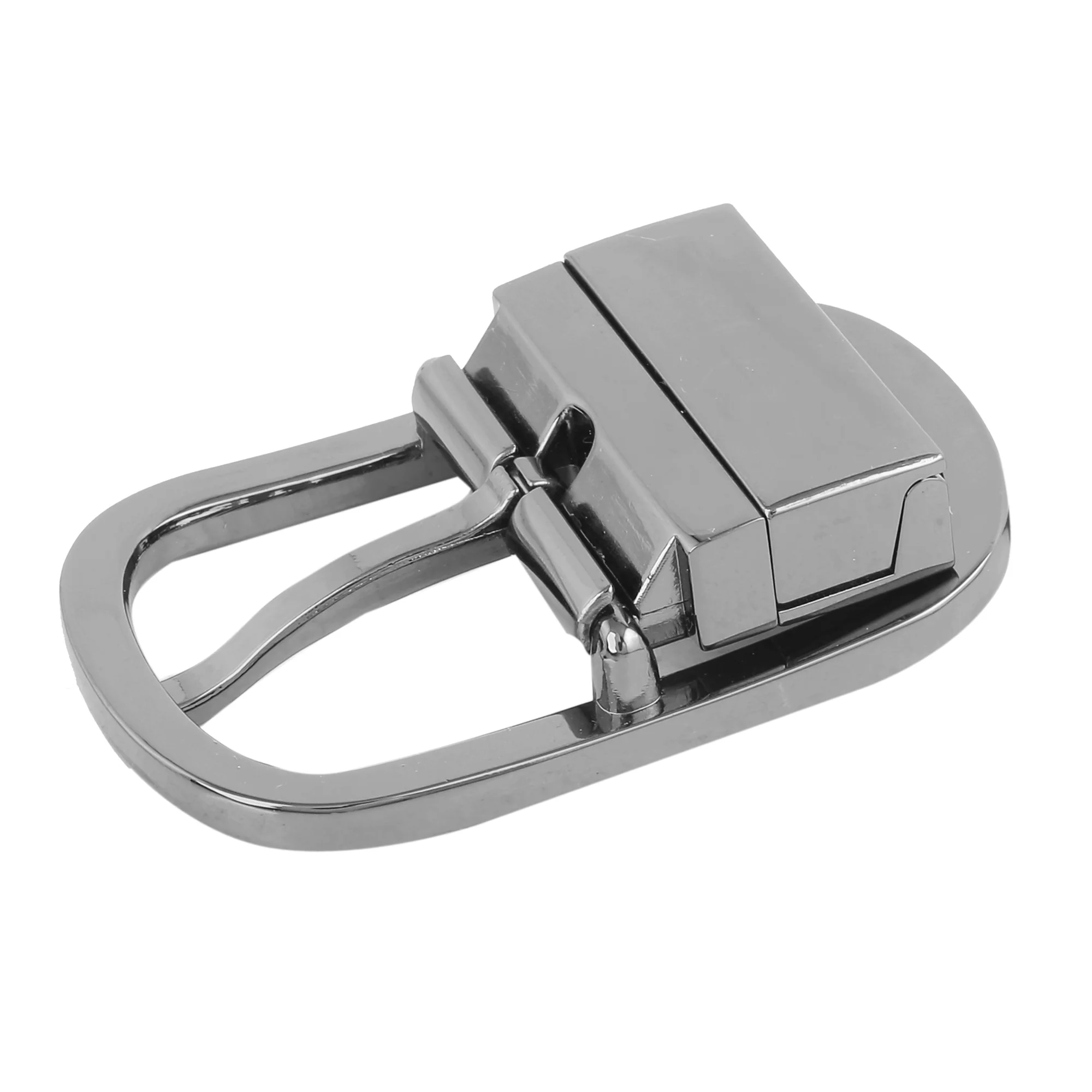 Bacca Bucci 35MM Nickle-Free Reversible Clamp Belt Buckle with Branding (Buckle only) - Image 4