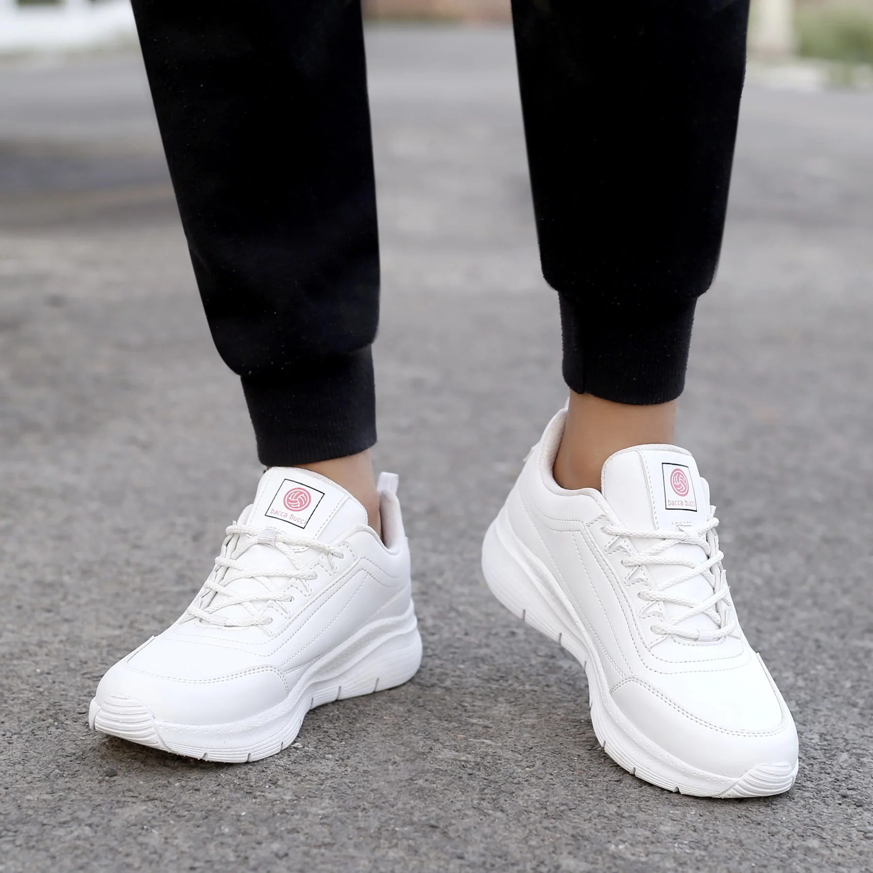 Bacca Bucci AFTERBURN Women Chunky Sneakers | Casual Fashion Lightweight Sole Platform Shoes - Image 12