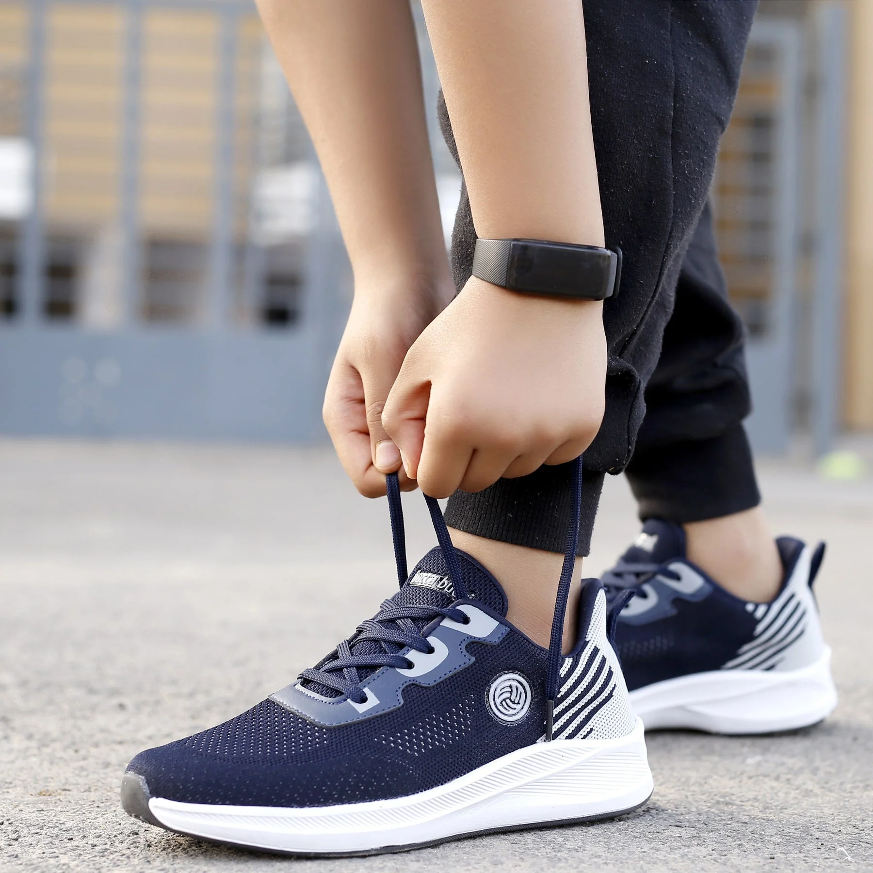 Bacca Bucci Boys or Girls Essential Knit Running Sports Shoe (Age: 8 year to 12 years) - Image 9