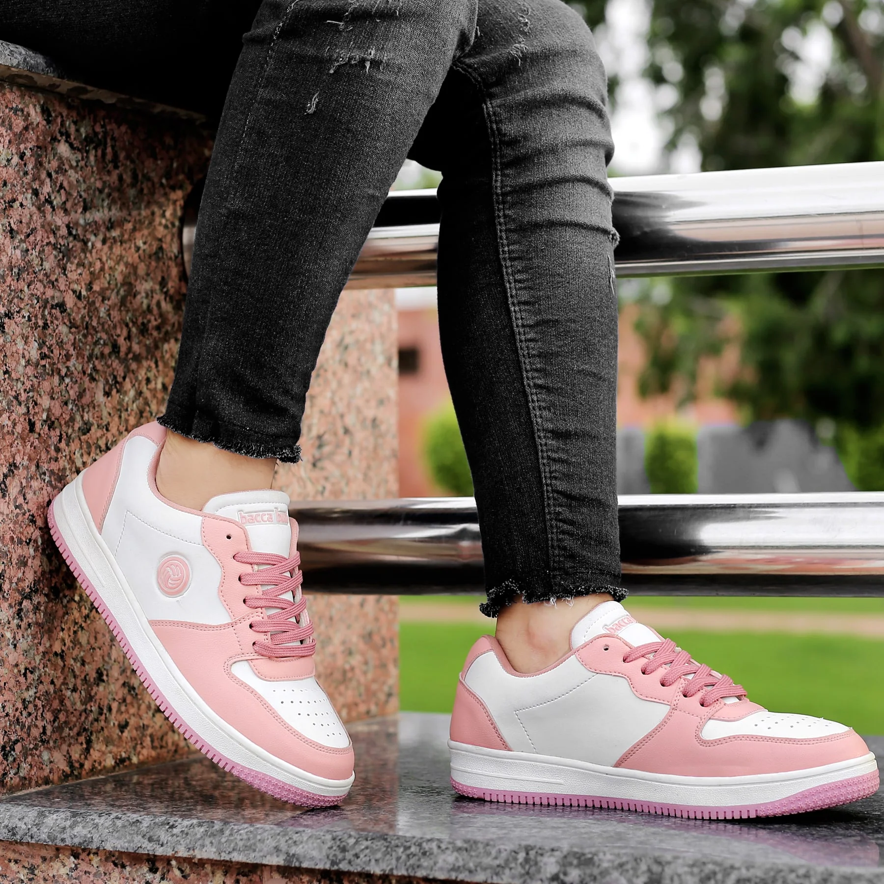 Bacca Bucci EMILY Low-top Flat Sole Sneakers For Women - Image 15