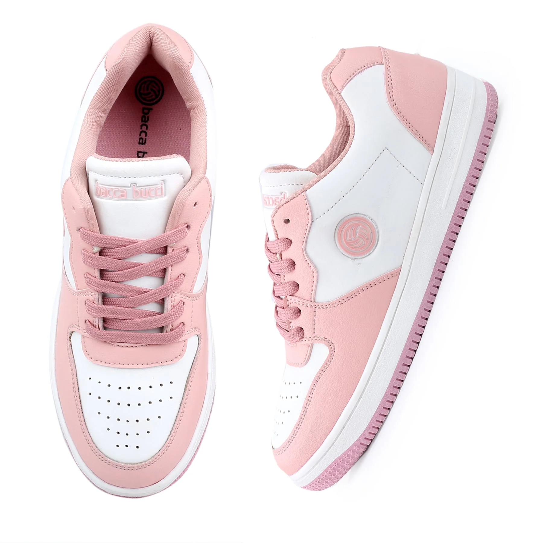Bacca Bucci EMILY Low-top Flat Sole Sneakers For Women - Image 17