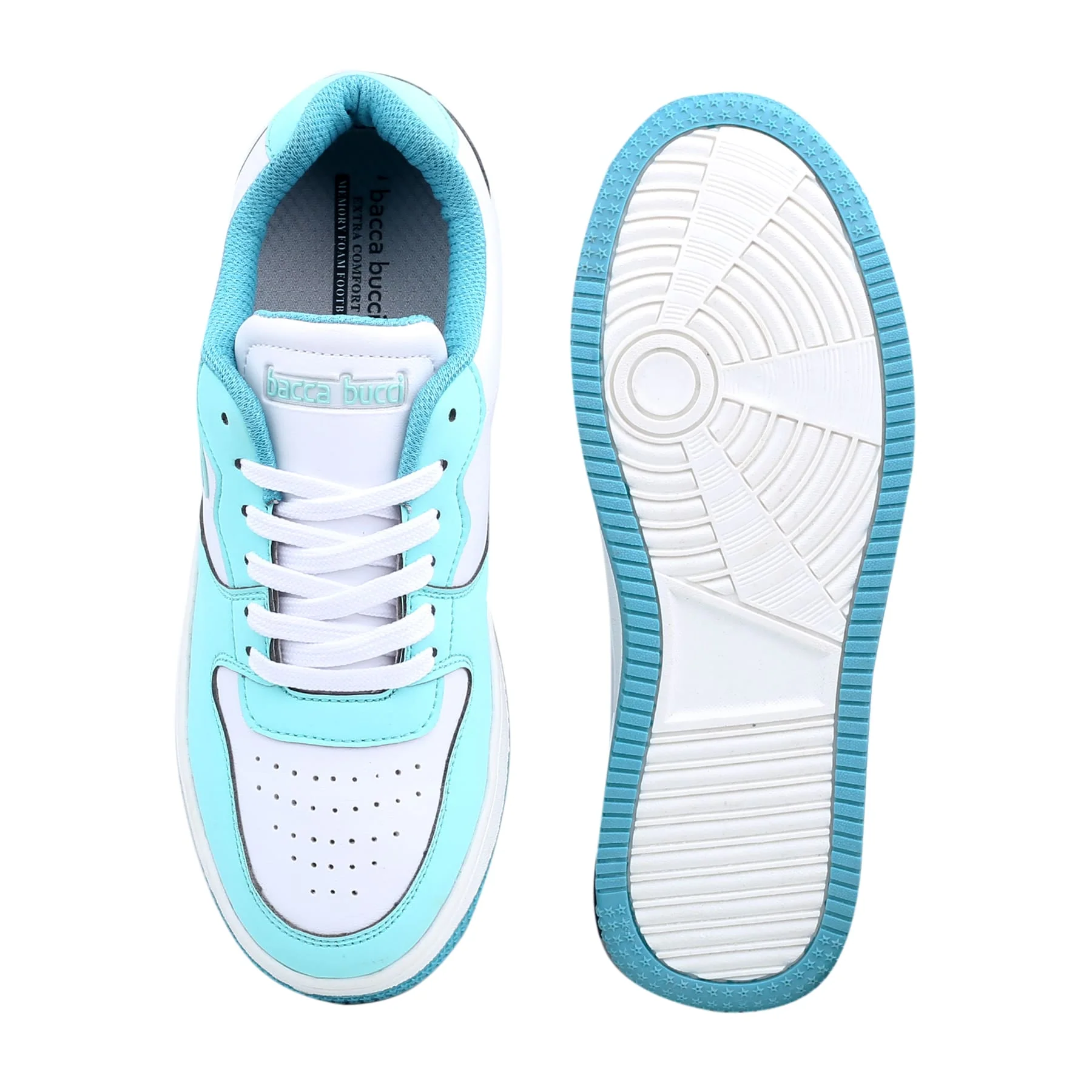 Bacca Bucci EMILY Low-top Flat Sole Sneakers For Women - Image 16