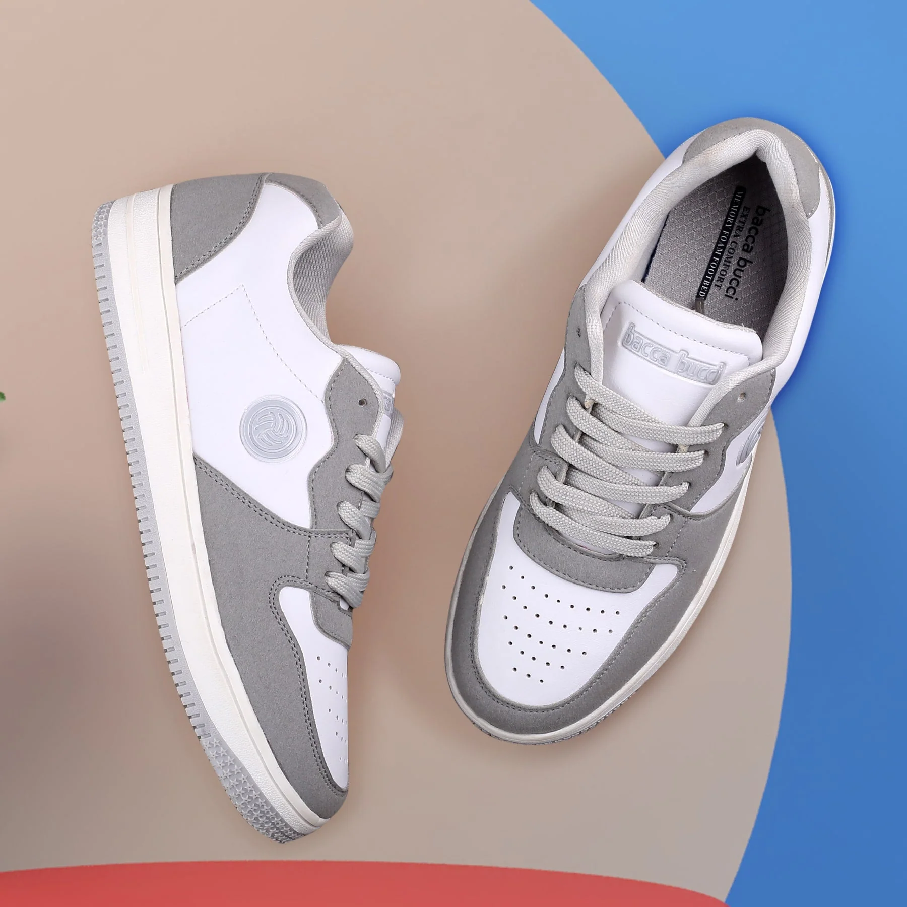 Bacca Bucci EMILY Low-top Flat Sole Sneakers For Women - Image 4