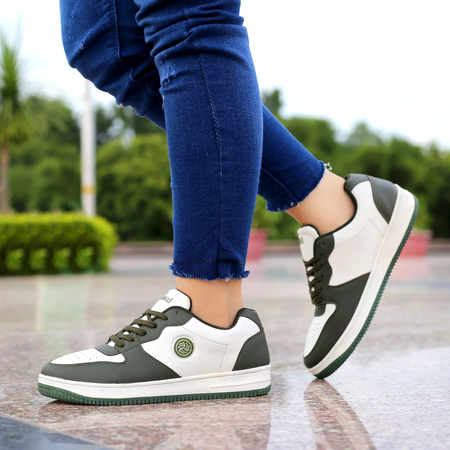 Bacca Bucci EMILY Low-top Flat Sole Sneakers For Women - Image 3