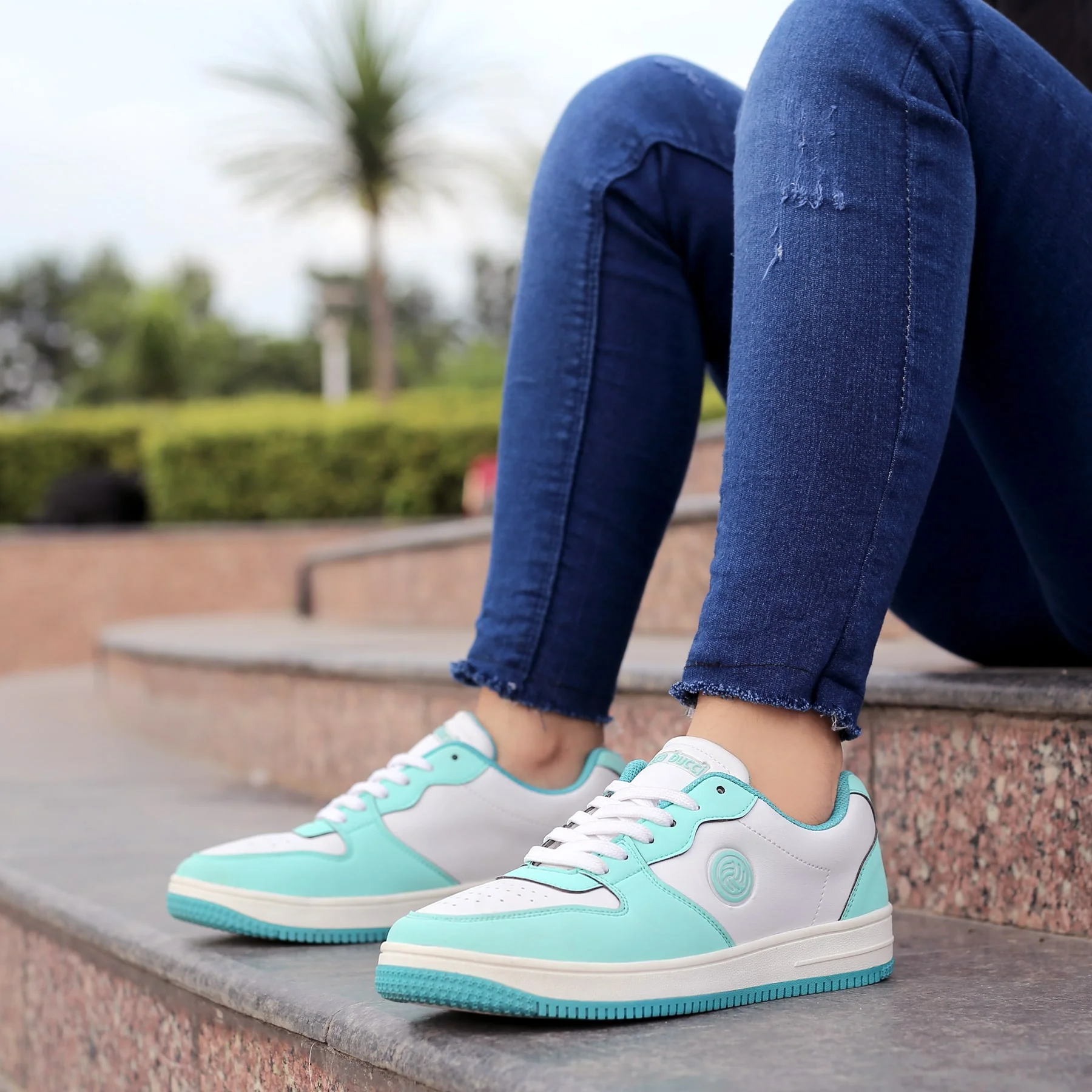 Bacca Bucci EMILY Low-top Flat Sole Sneakers For Women - Image 9