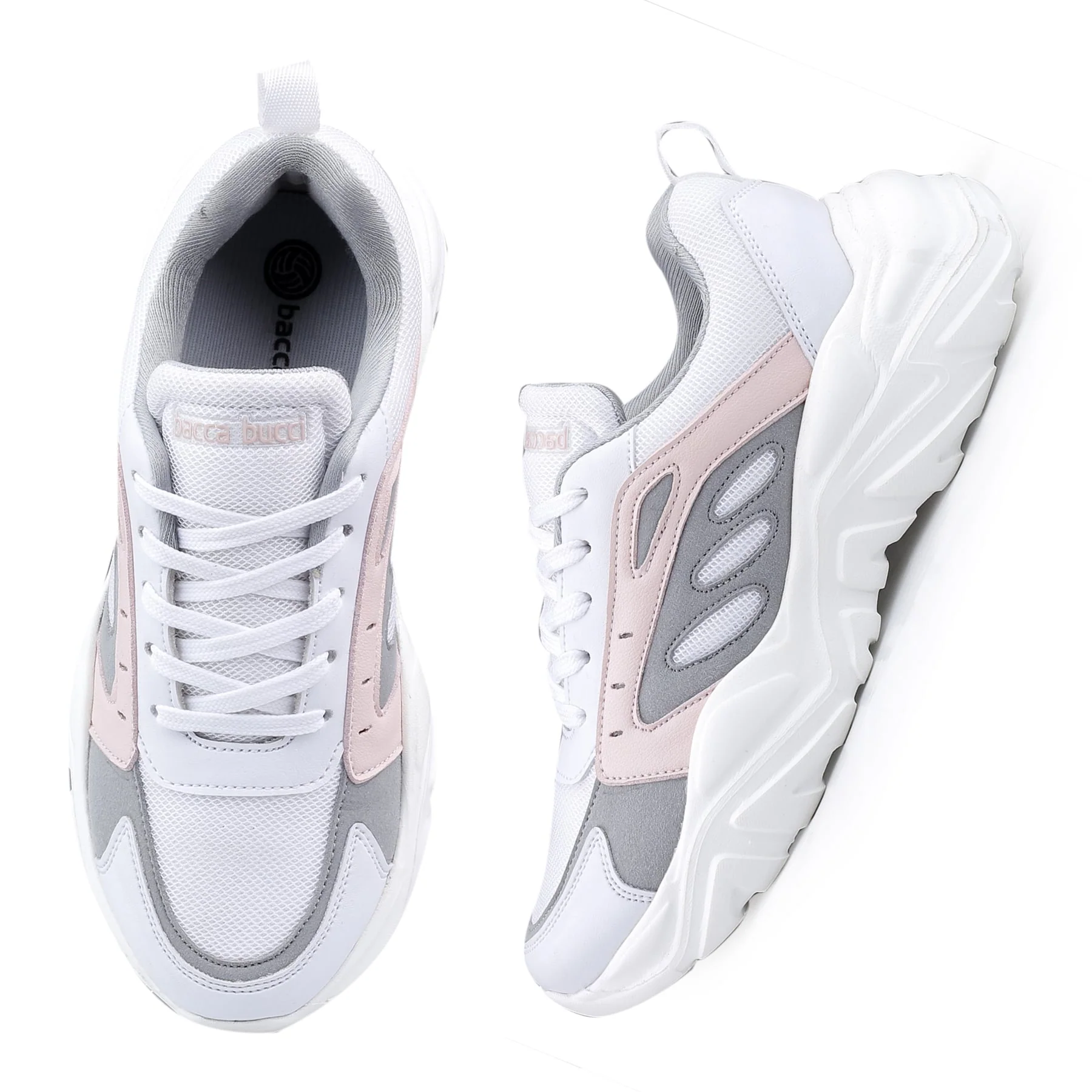 Bacca Bucci EMMA Low-top Platform Fashion Sneakers For Women | StreetWear Chunky Sneakers - Image 7