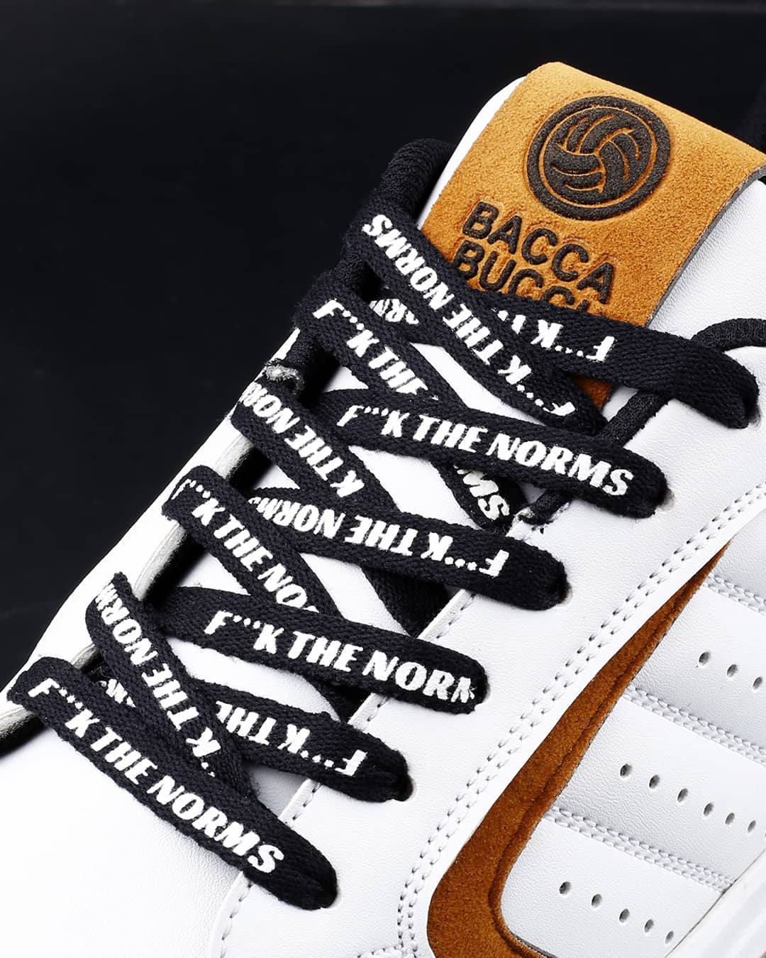 Bacca Bucci "F***K THE NORMS" Sneaker Laces - Image 10