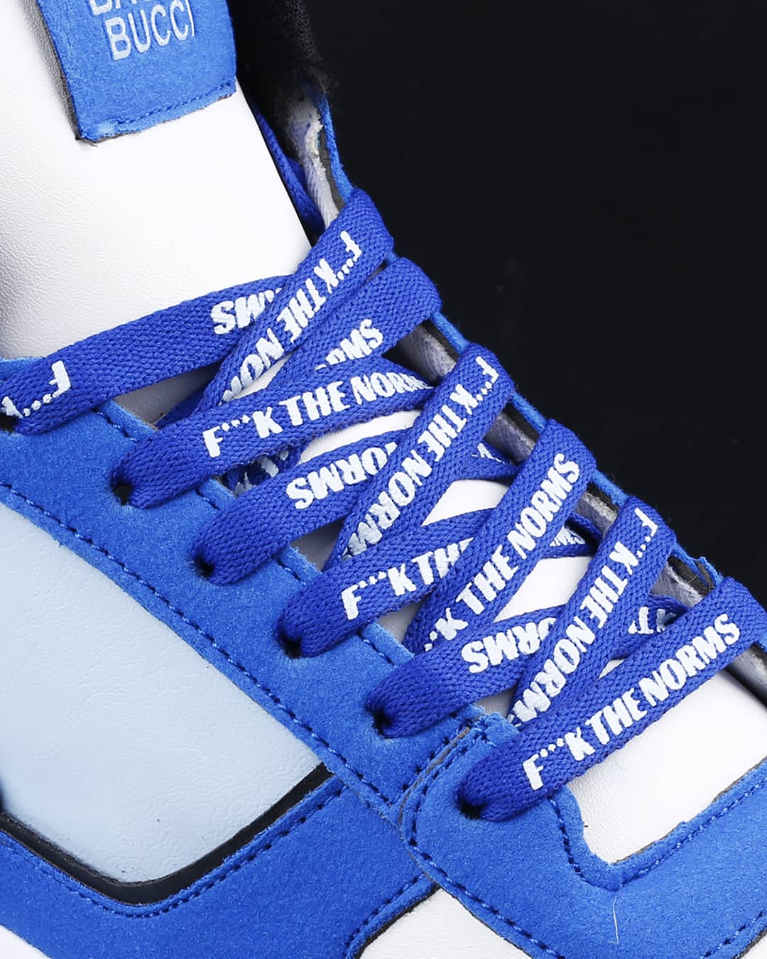 Bacca Bucci "F***K THE NORMS" Sneaker Laces - Image 7