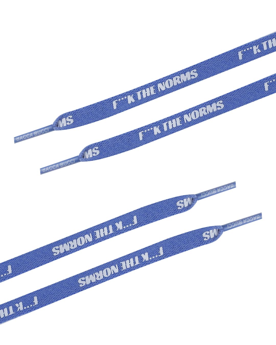 Bacca Bucci "F***K THE NORMS" Sneaker Laces - Image 18