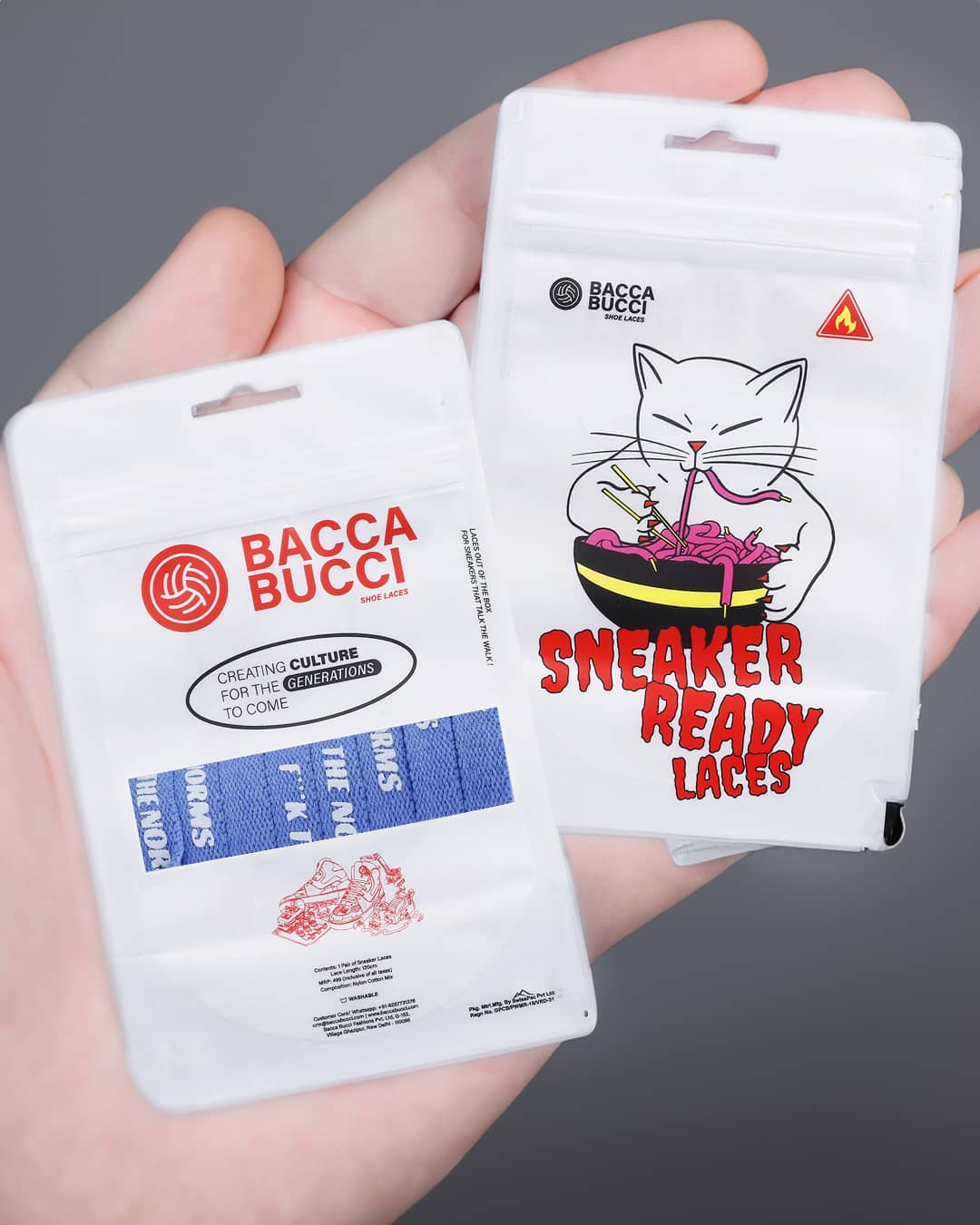Bacca Bucci "F***K THE NORMS" Sneaker Laces - Image 21
