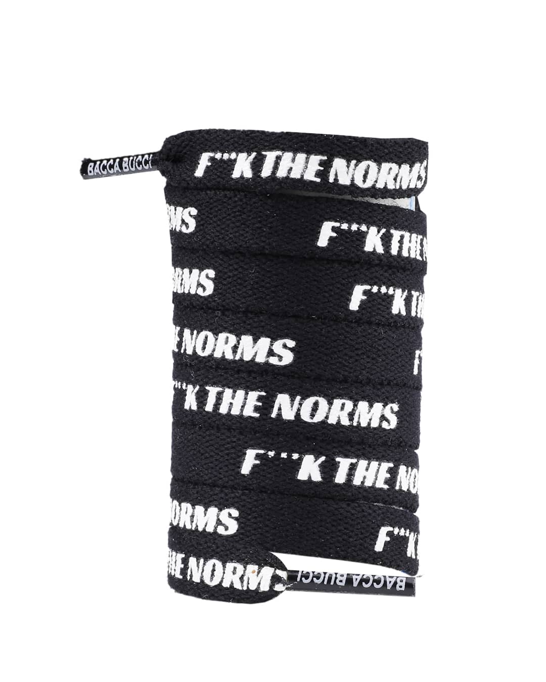 Bacca Bucci "F***K THE NORMS" Sneaker Laces - Image 9