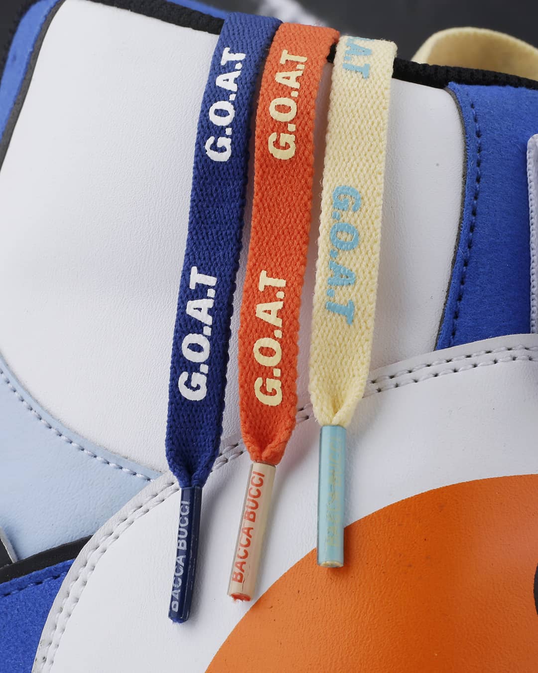 Bacca Bucci "G.O.A.T" Sneaker Laces - Image 3