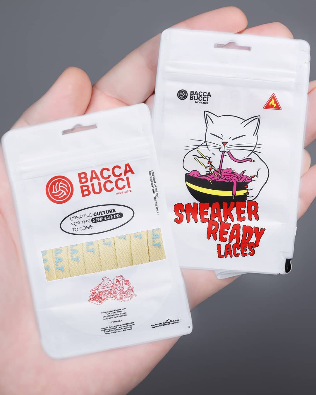 Bacca Bucci "G.O.A.T" Sneaker Laces - Image 21