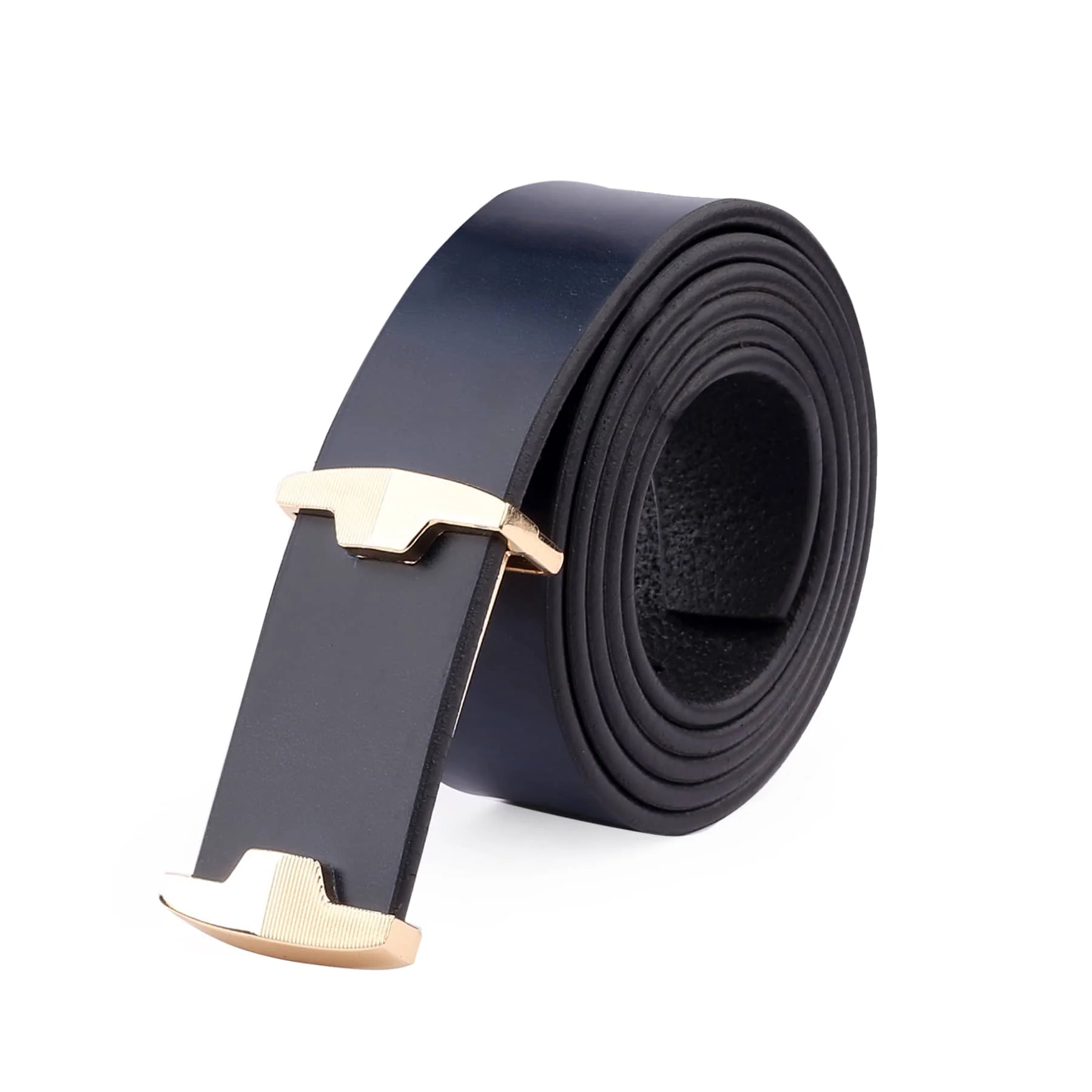 Bacca Bucci Genuine Leather Dress/Casual Men Belt with Pin Buckle - Image 6