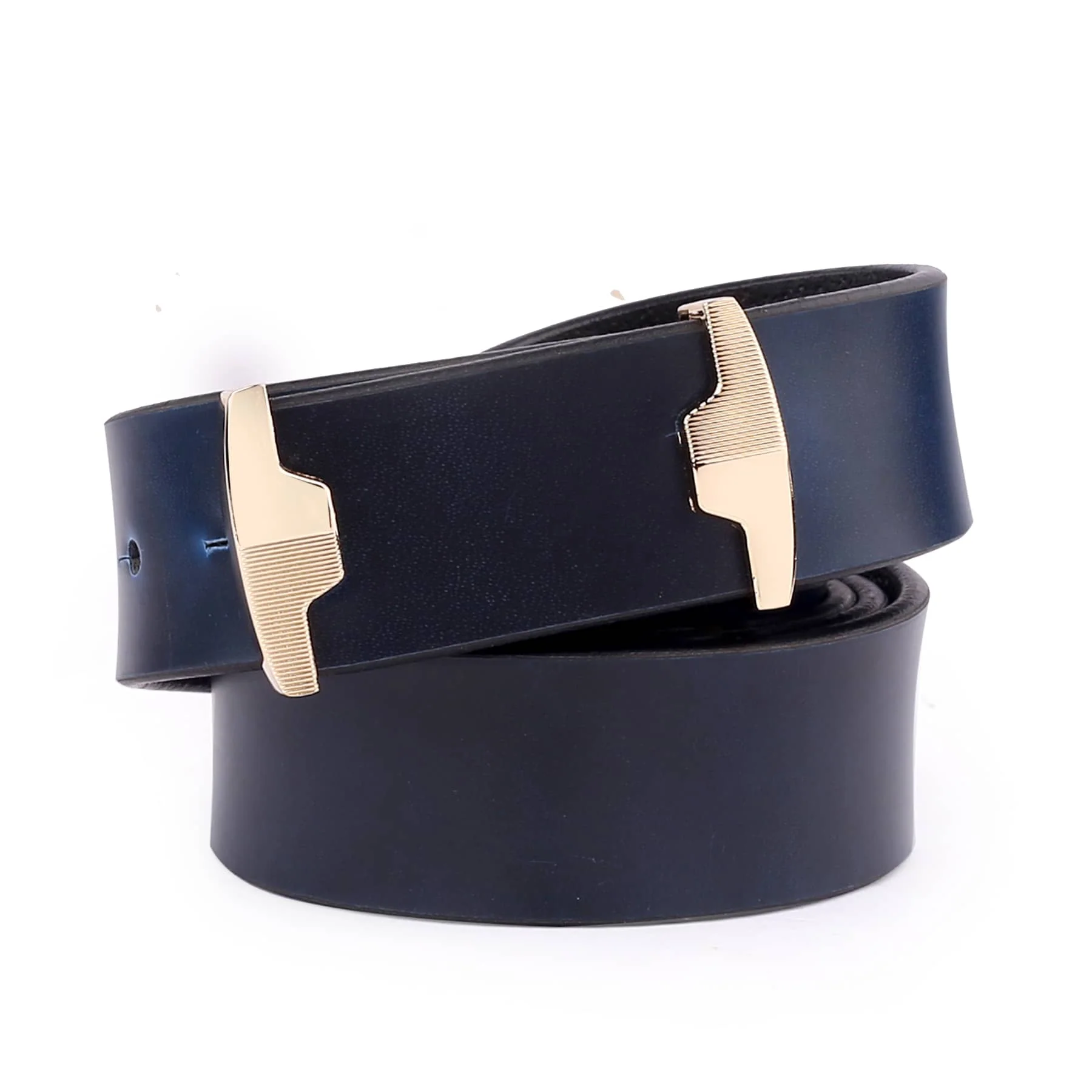 Bacca Bucci Genuine Leather Dress/Casual Men Belt with Pin Buckle - Image 7