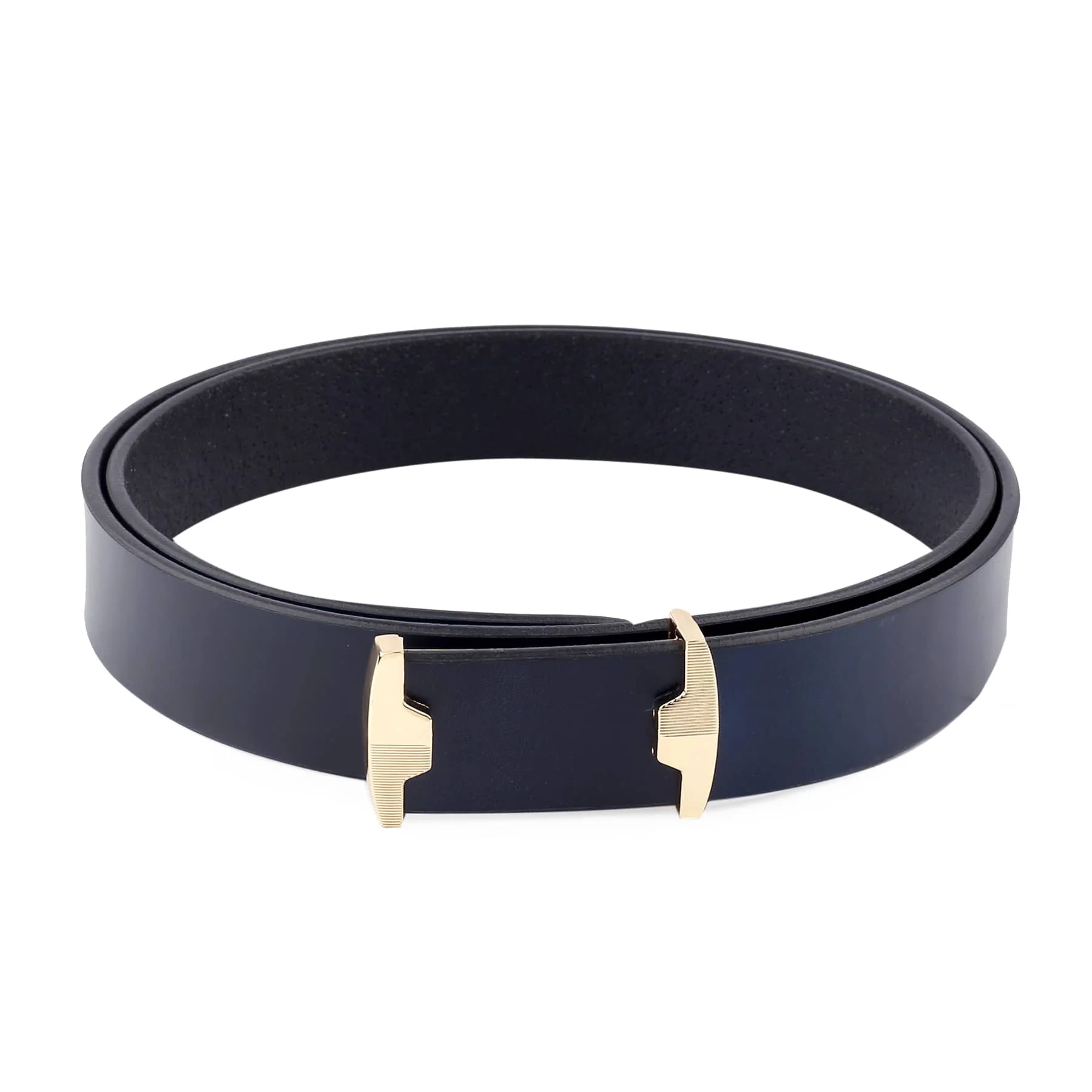 Bacca Bucci Genuine Leather Dress/Casual Men Belt with Pin Buckle - Image 9