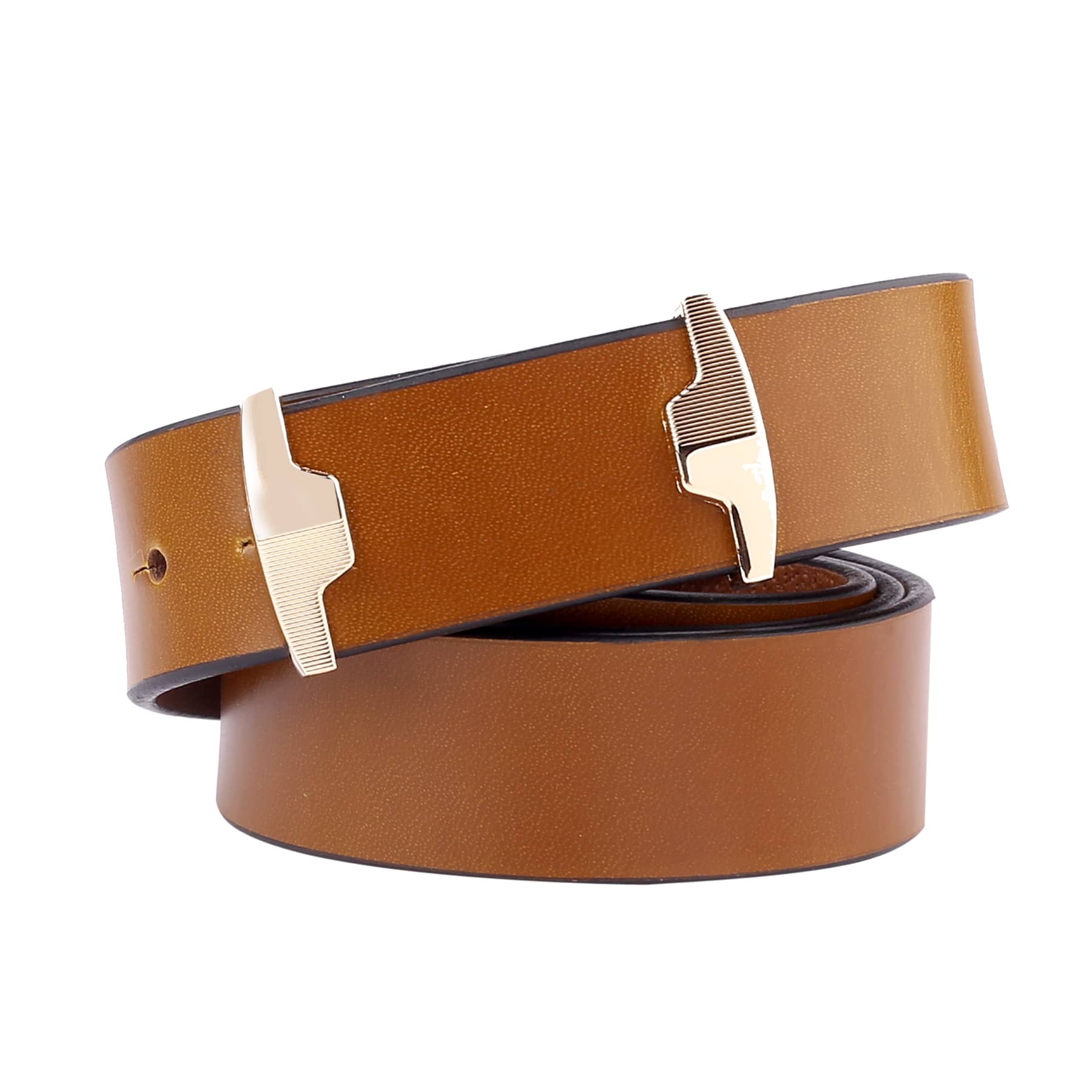 Bacca Bucci Genuine Leather Dress/Casual Men Belt with Pin Buckle - Image 8
