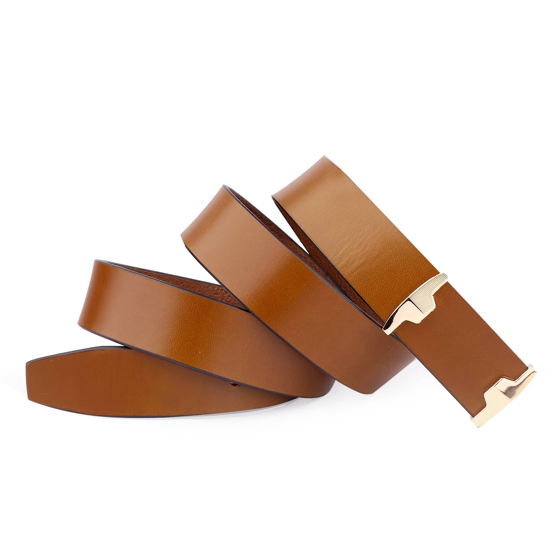 Bacca Bucci Genuine Leather Dress/Casual Men Belt with Pin Buckle - Image 9