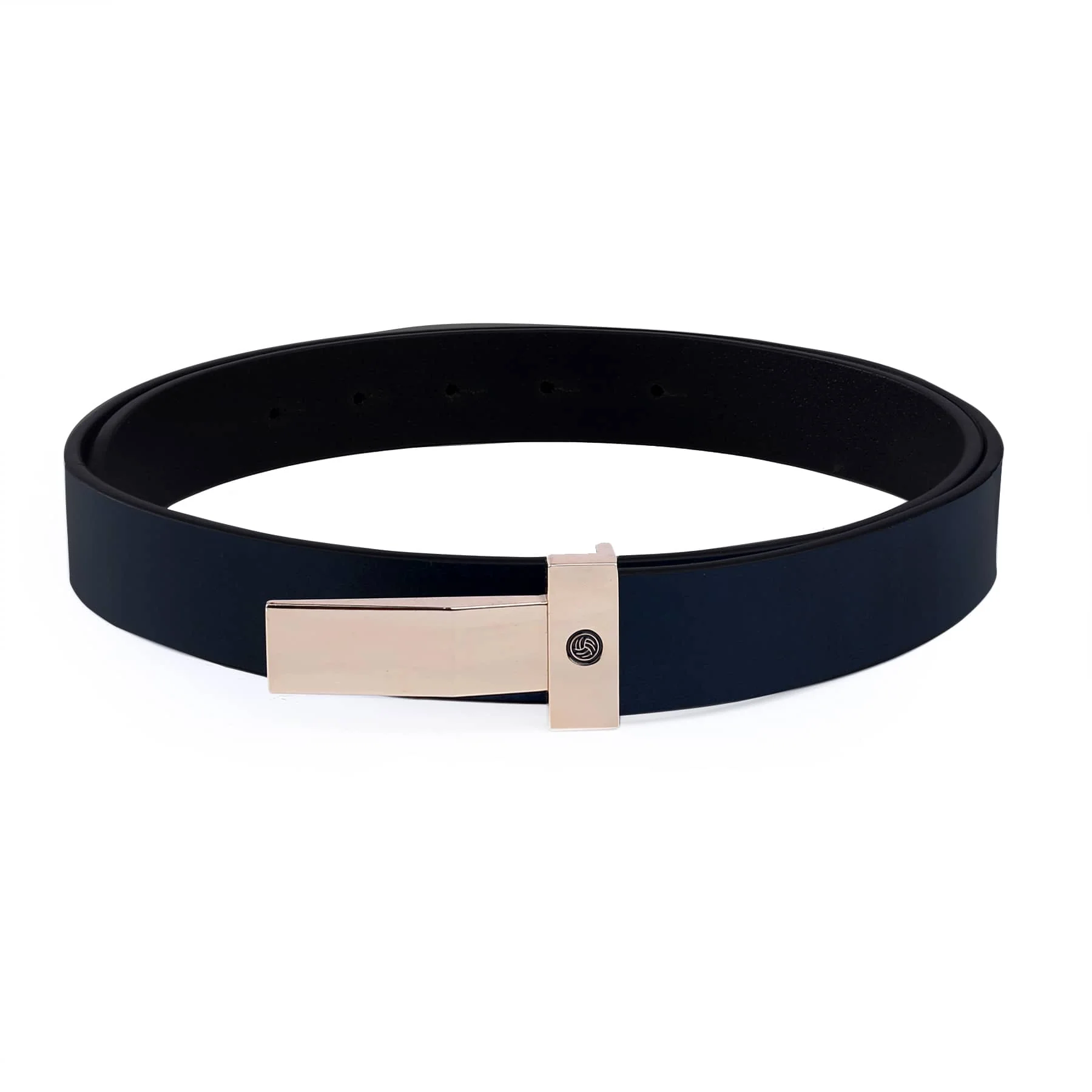 Bacca Bucci Genuine Leather Formal Dress Belts with a Stylish Finish & a Nickel-Free Buckle - Image 3