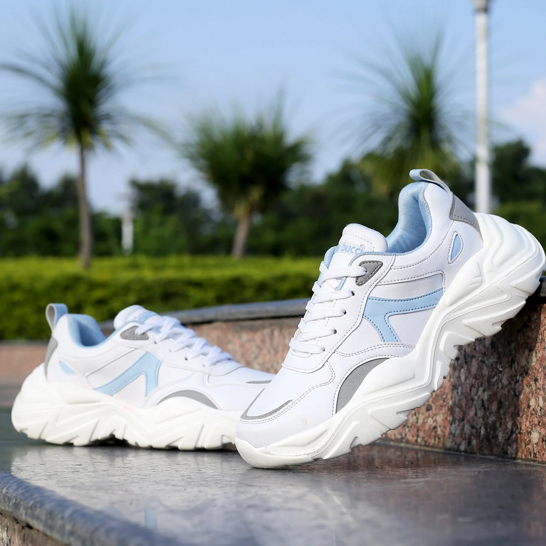 Bacca Bucci HARPER Low-top Platform Chunky Fashion Sneakers For Women - Image 3