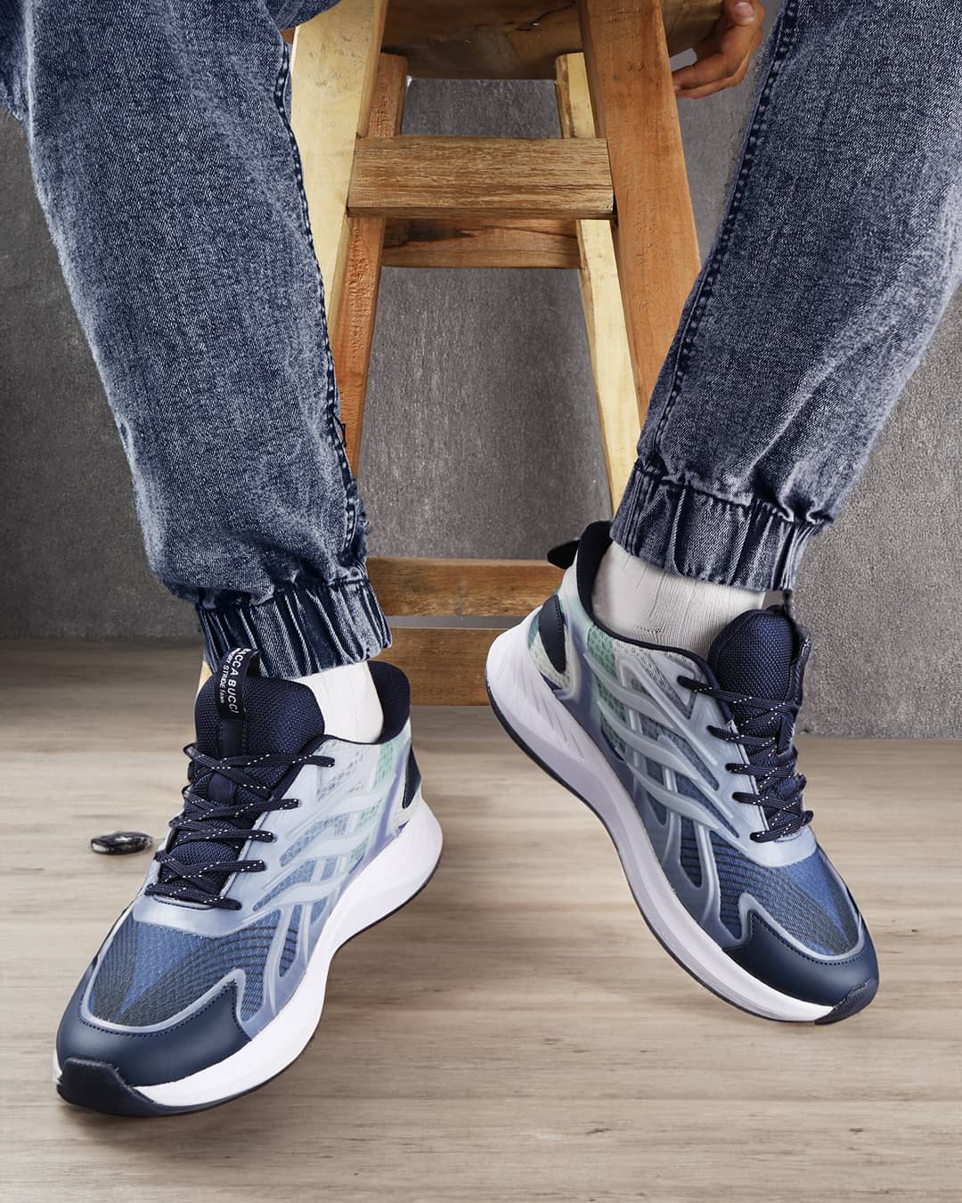 Bacca Bucci HELIX Men's Low-Top Casual Athleisure Shoes - Image 2