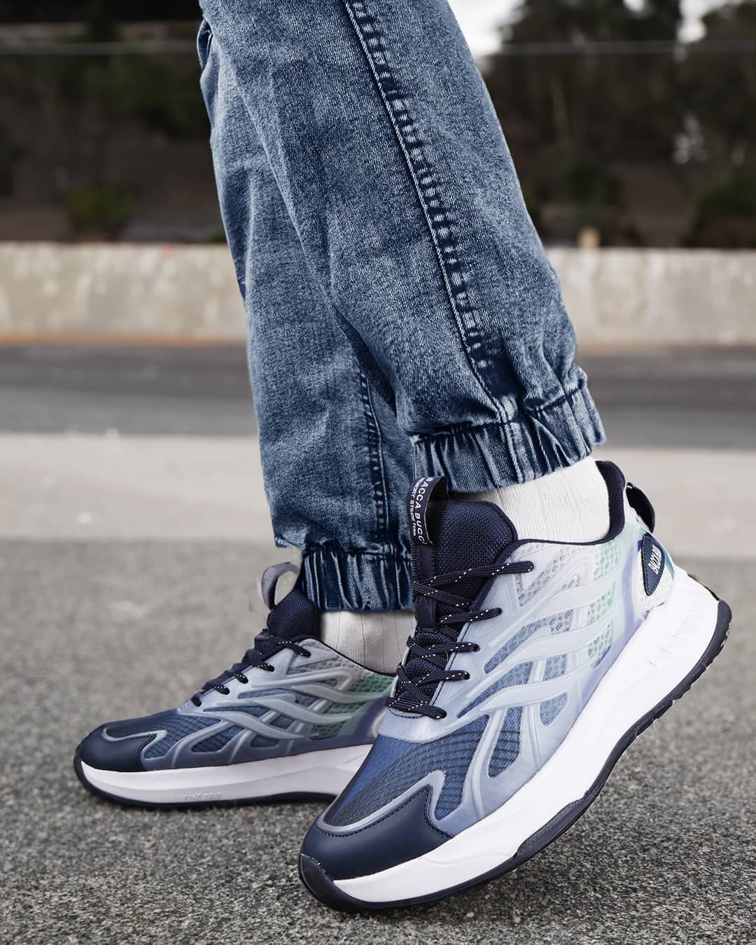 Bacca Bucci HELIX Men's Low-Top Casual Athleisure Shoes - Image 3