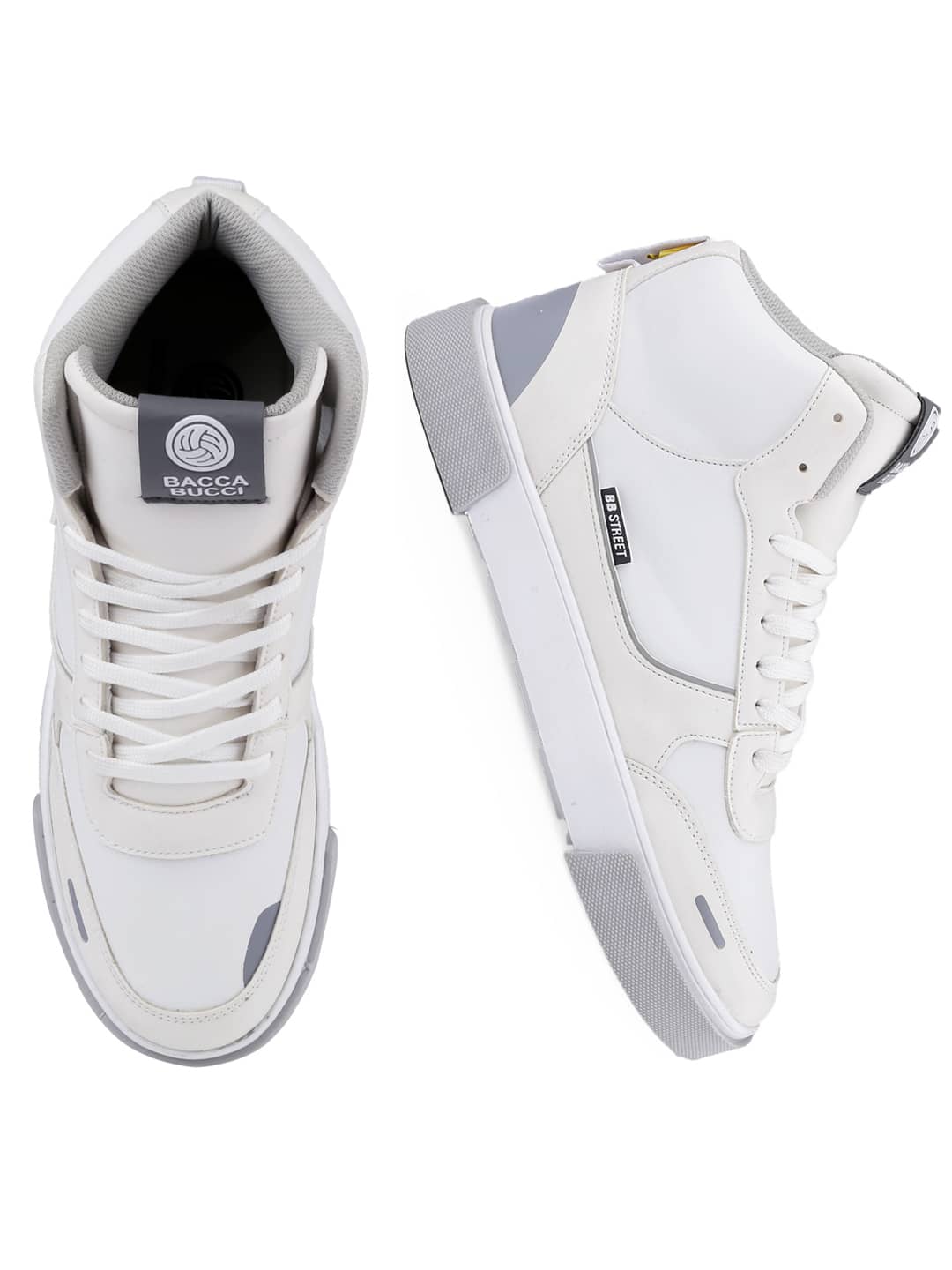 Bacca Bucci High-top SKYLINE SOARER Men's Sneakers - Gen Z Style Elevation - Image 11