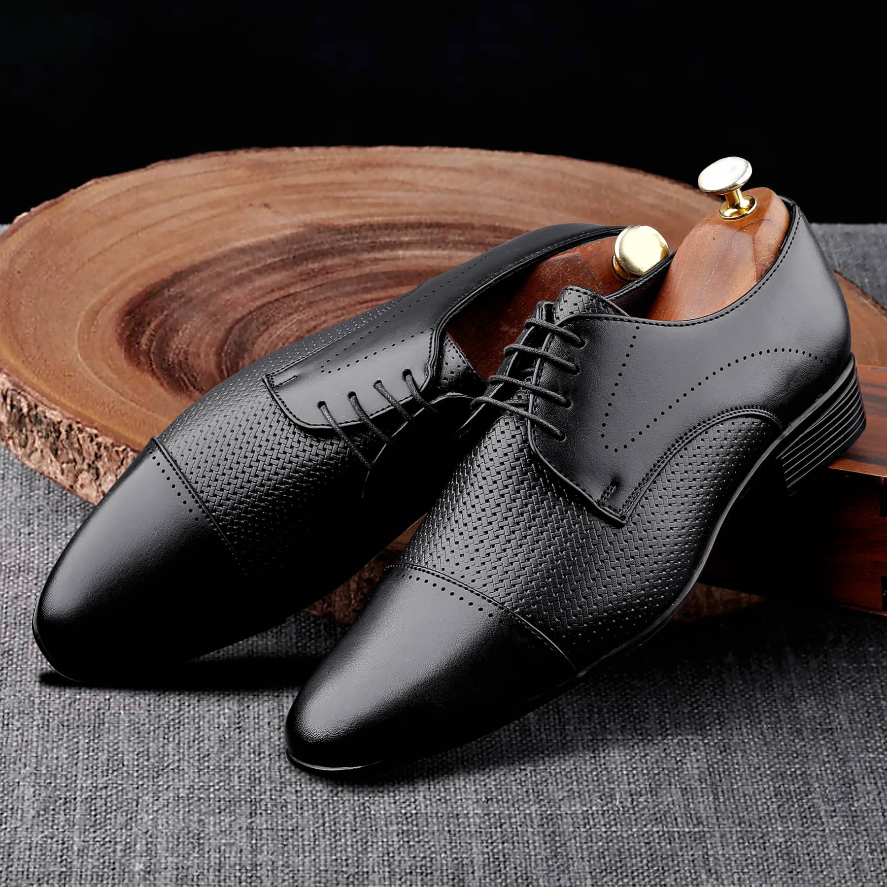 Bacca Bucci HOMER Formal Shoes with Superior Comfort | All Day Wear Office Or Party Lace-up Shoes - Image 7