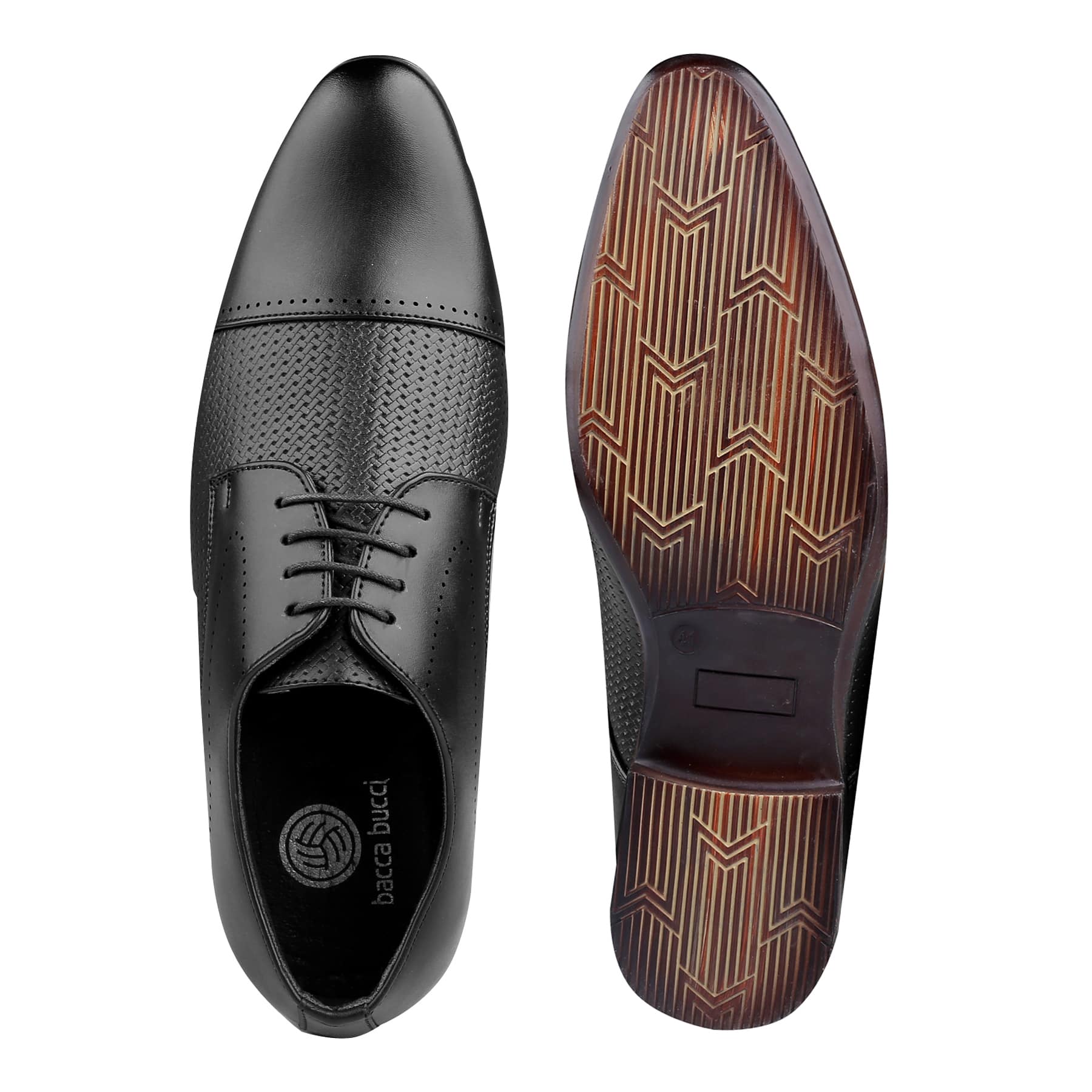 Bacca Bucci HOMER Formal Shoes with Superior Comfort | All Day Wear Office Or Party Lace-up Shoes - Image 5