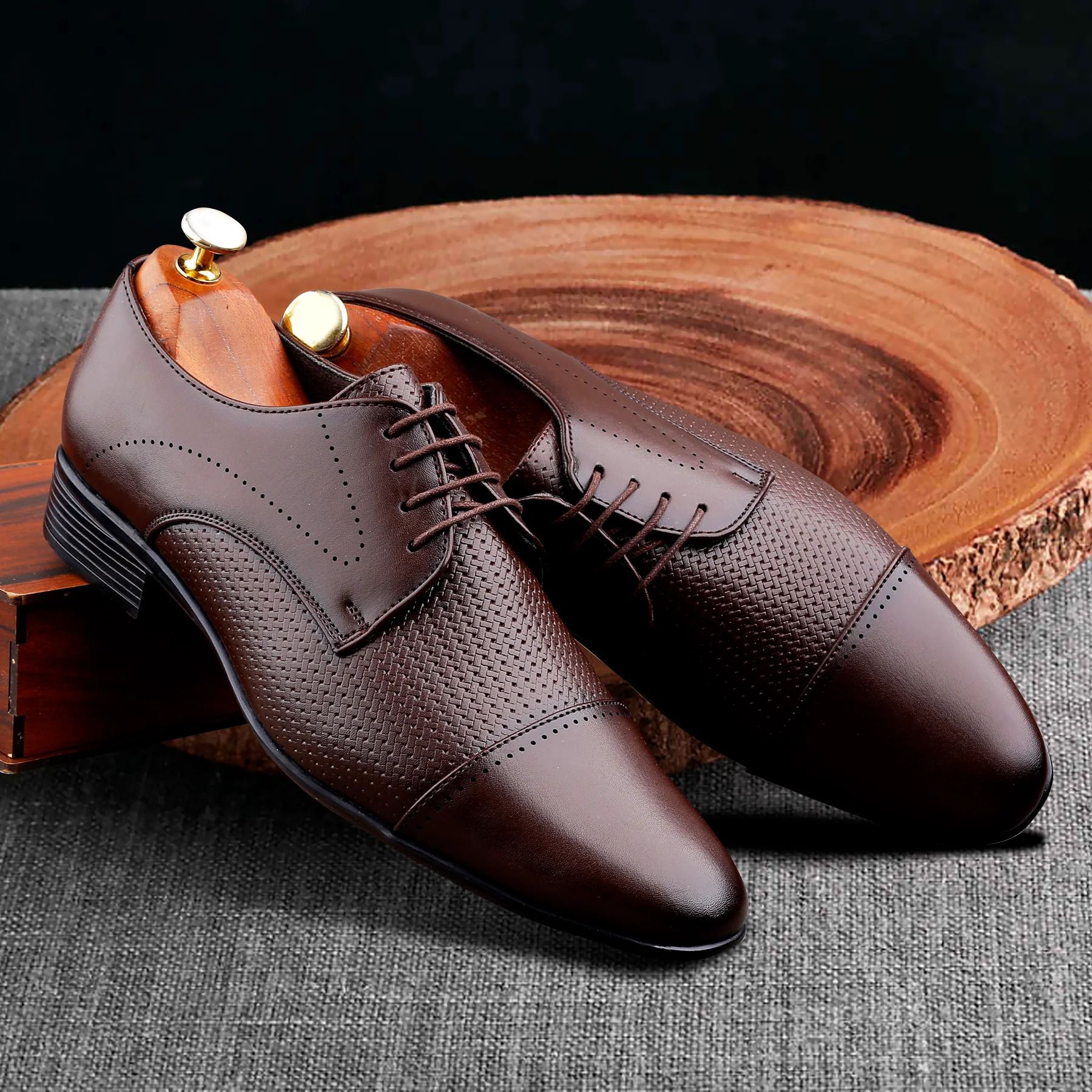 Bacca Bucci HOMER Formal Shoes with Superior Comfort | All Day Wear Office Or Party Lace-up Shoes - Image 7