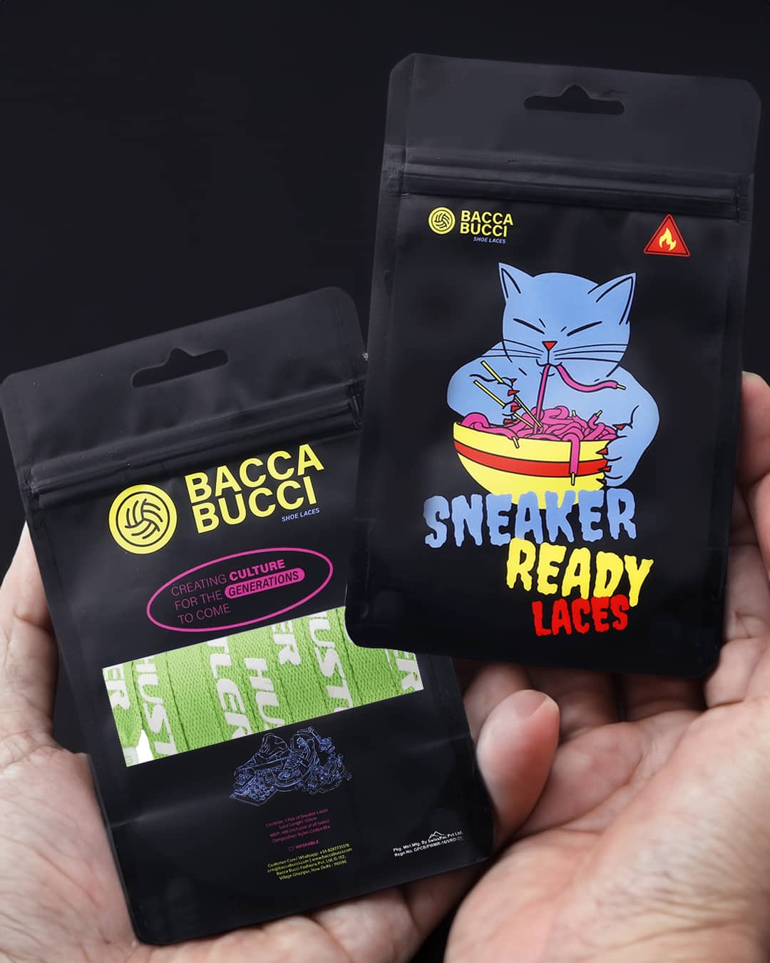 Bacca Bucci "HUSTLER" Sneaker Laces - Image 21
