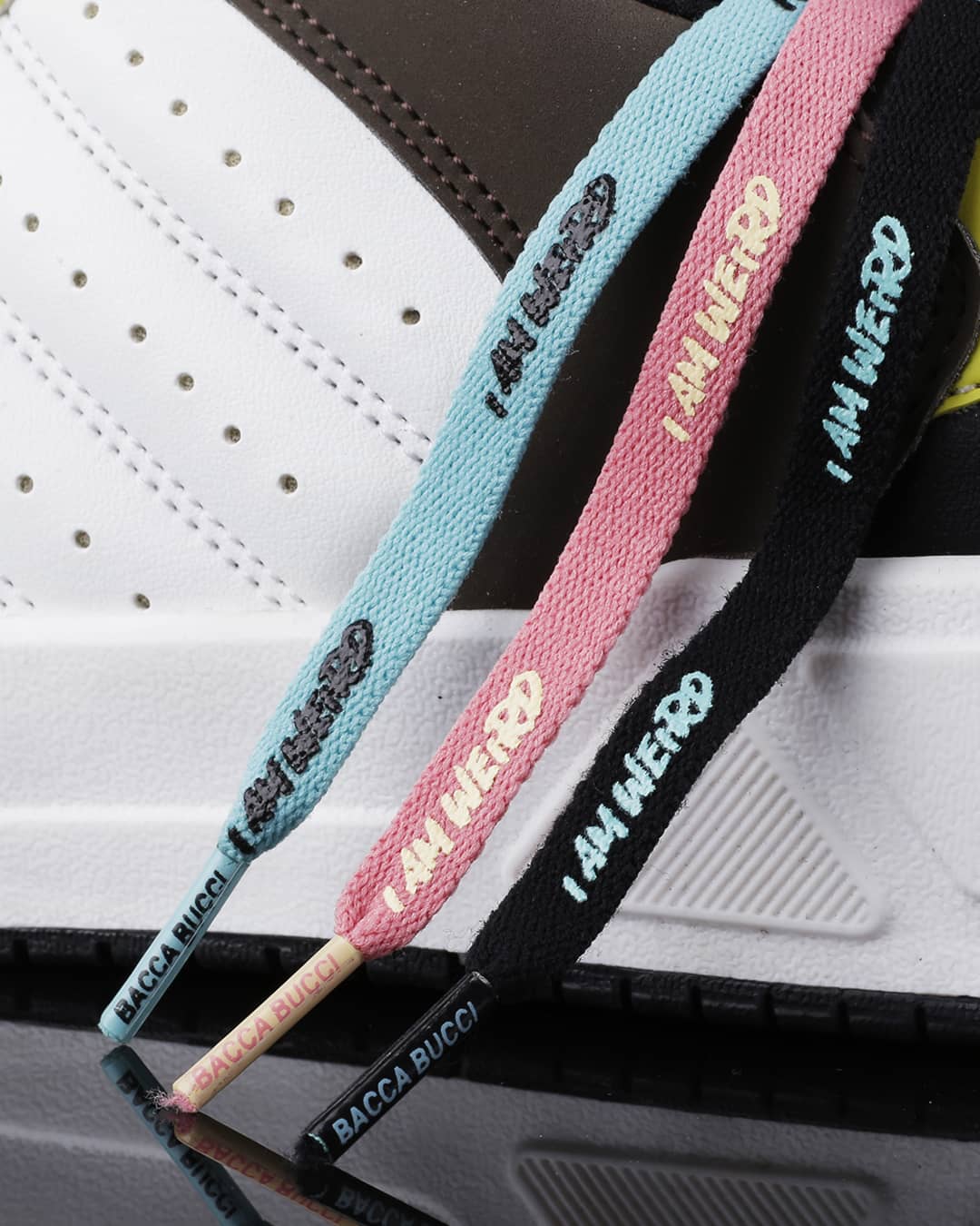 Bacca Bucci "I AM WEIRD" Sneaker Laces - Image 10