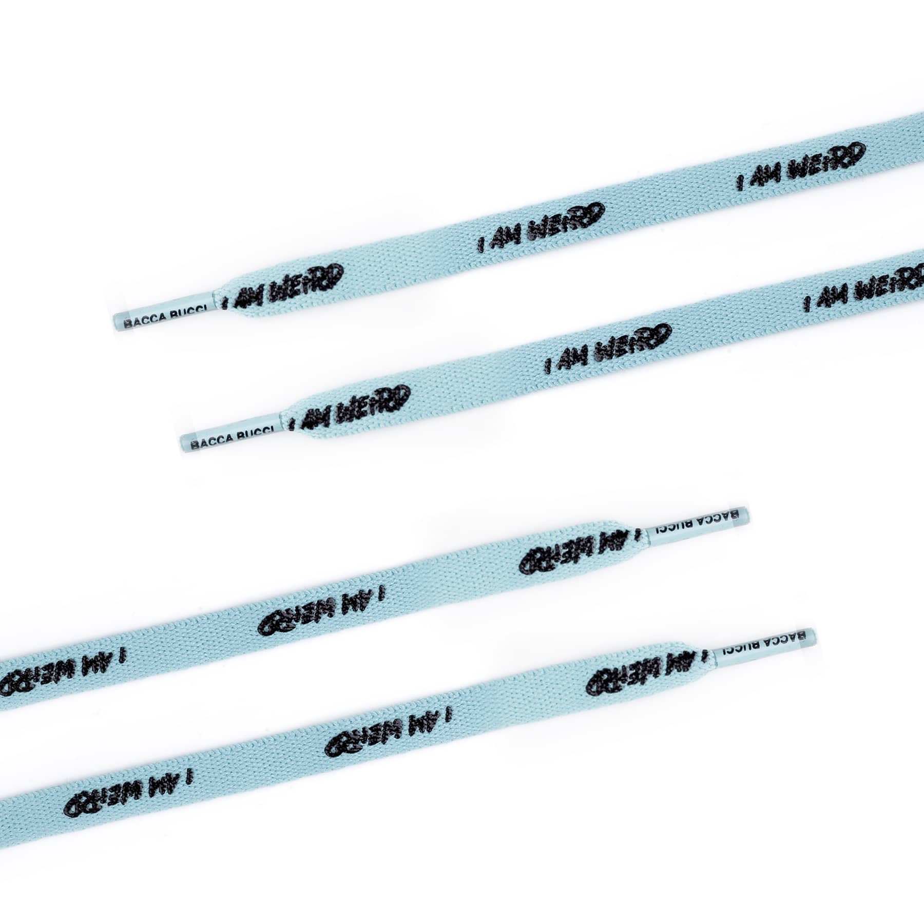 Bacca Bucci "I AM WEIRD" Sneaker Laces - Image 6