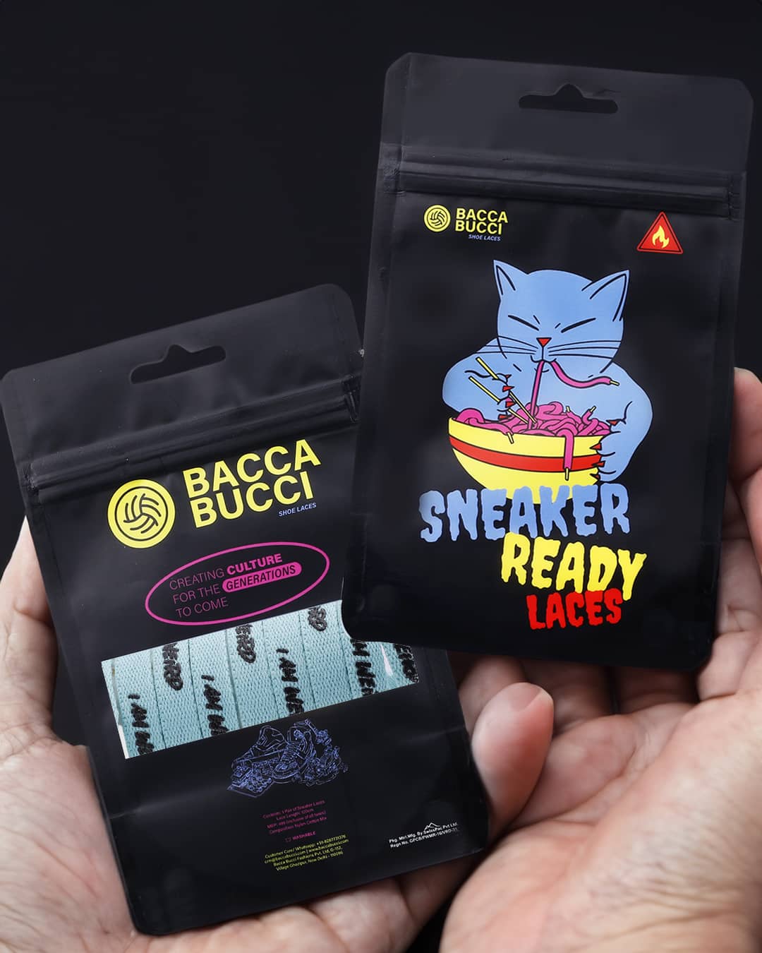 Bacca Bucci "I AM WEIRD" Sneaker Laces - Image 8