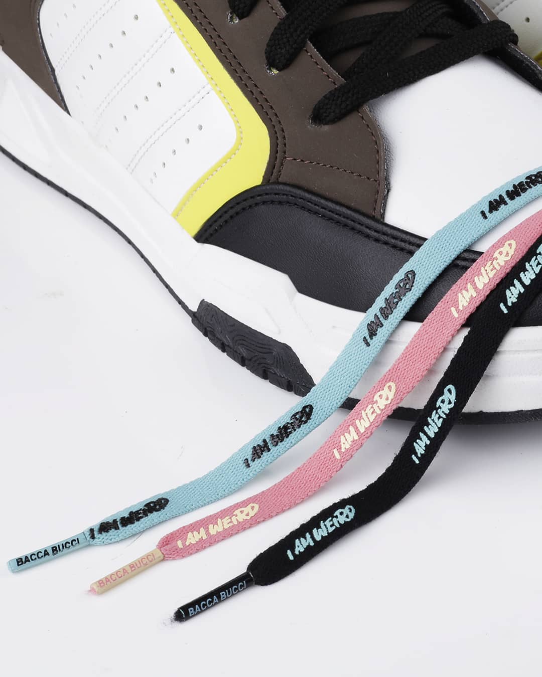 Bacca Bucci "I AM WEIRD" Sneaker Laces - Image 4