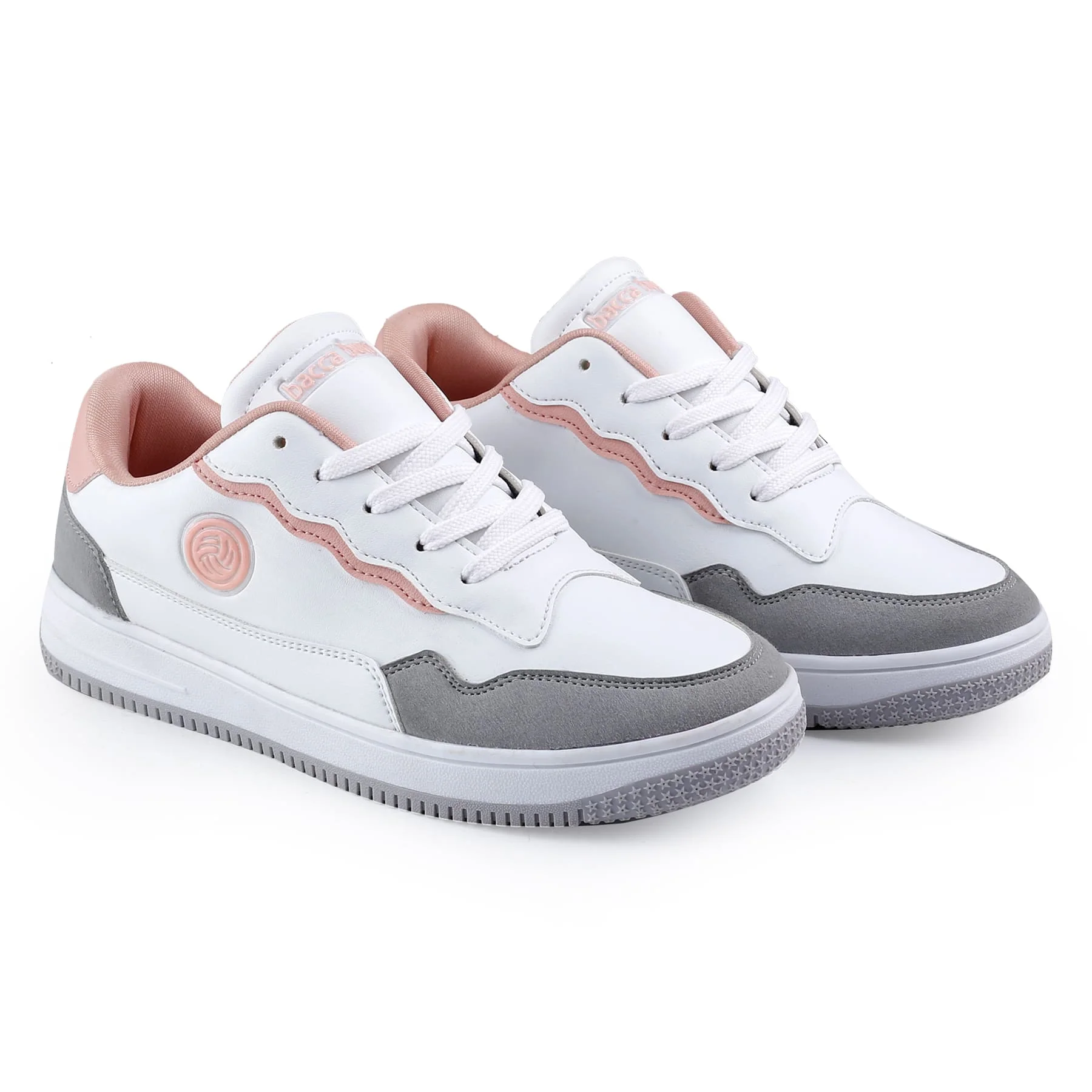 Bacca Bucci INFINITY Low Top Flat Sole Fashion Women's Sneakers - Image 14