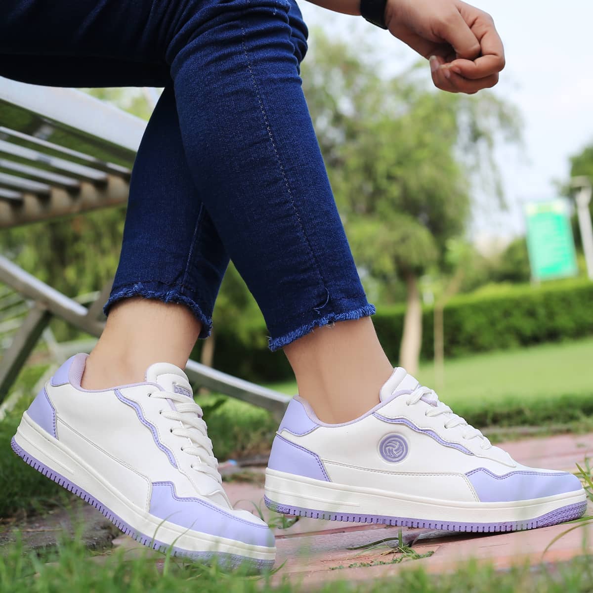 Bacca Bucci INFINITY Low Top Flat Sole Fashion Women's Sneakers - Image 4