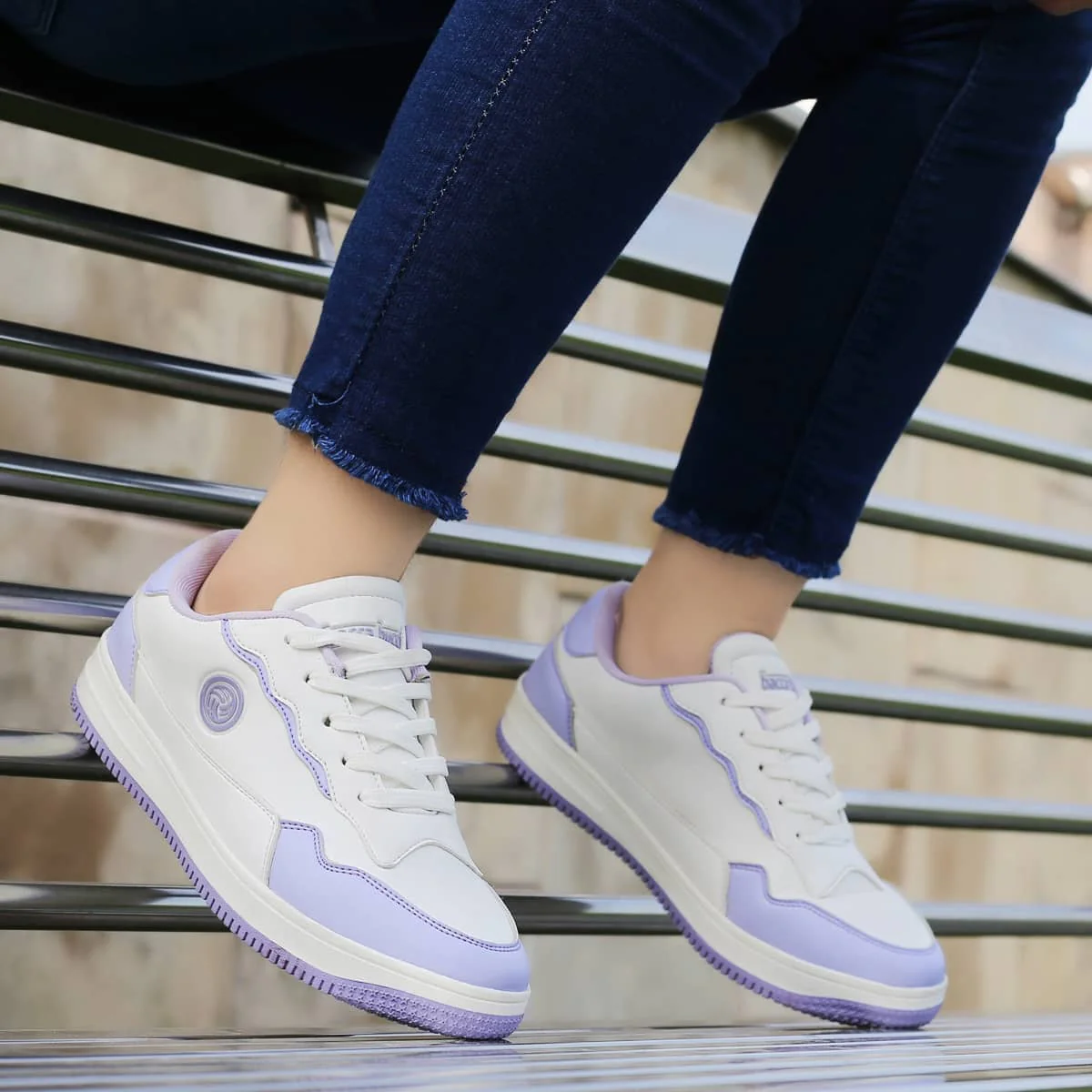Bacca Bucci INFINITY Low Top Flat Sole Fashion Women's Sneakers - Image 10