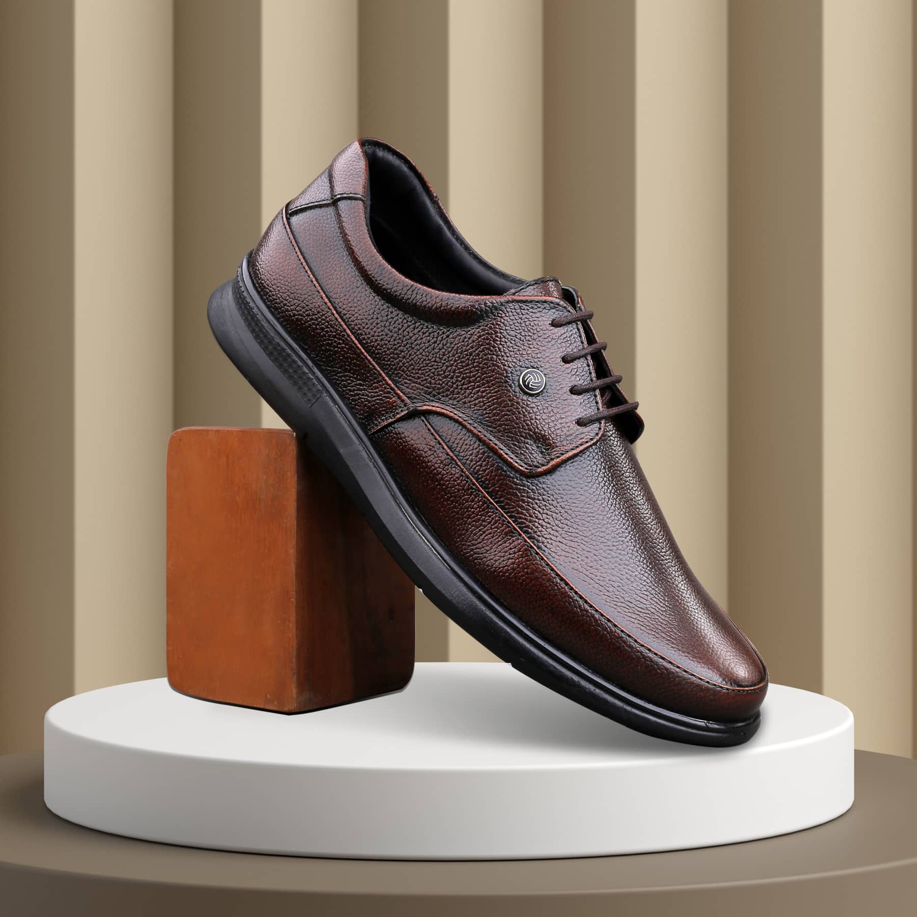 Bacca Bucci Leather Office Lace-ups Formal Shoes | UK- 06 to 14 - Image 8