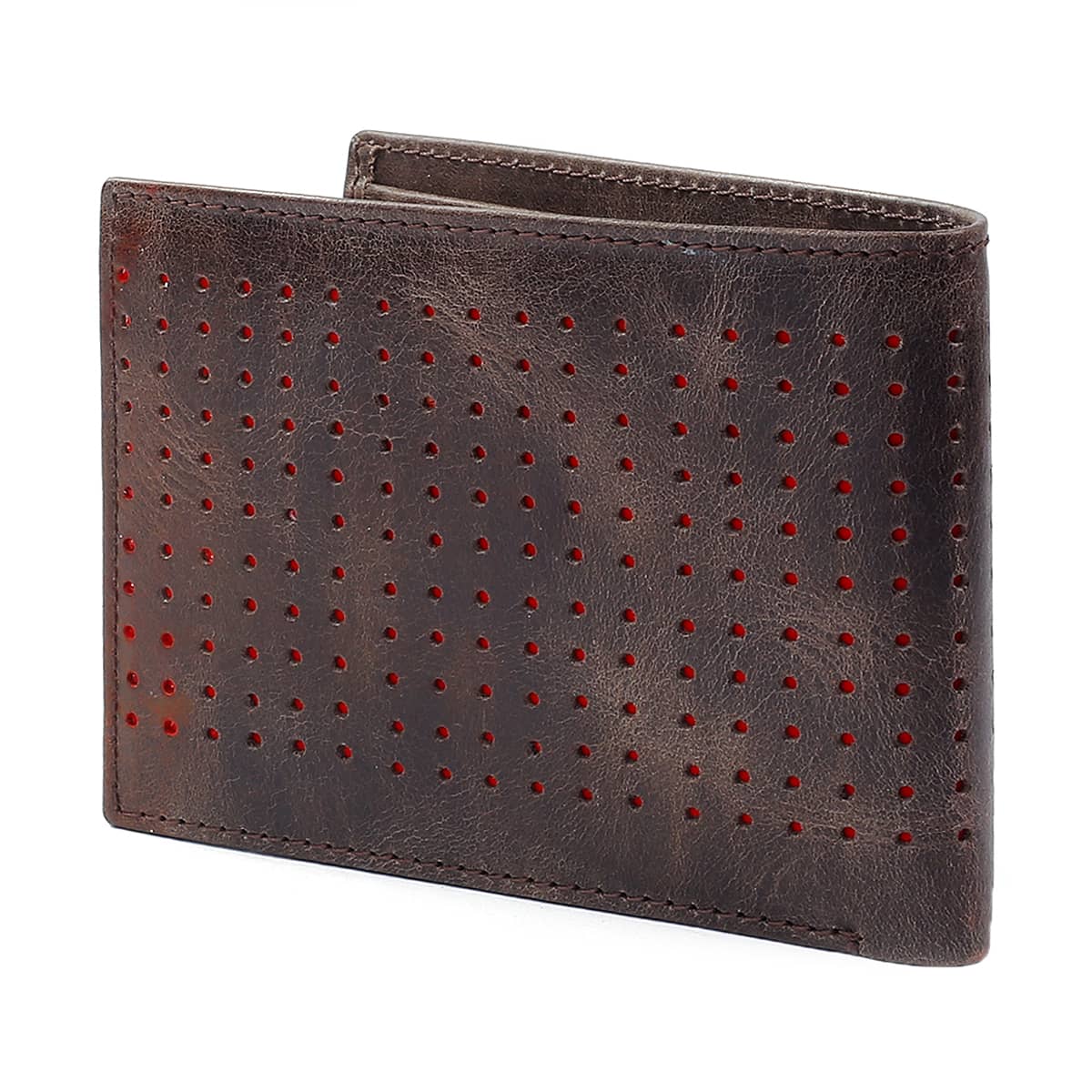 Bacca Bucci Leather Series Textured Bifold Wallet for Men - Image 4