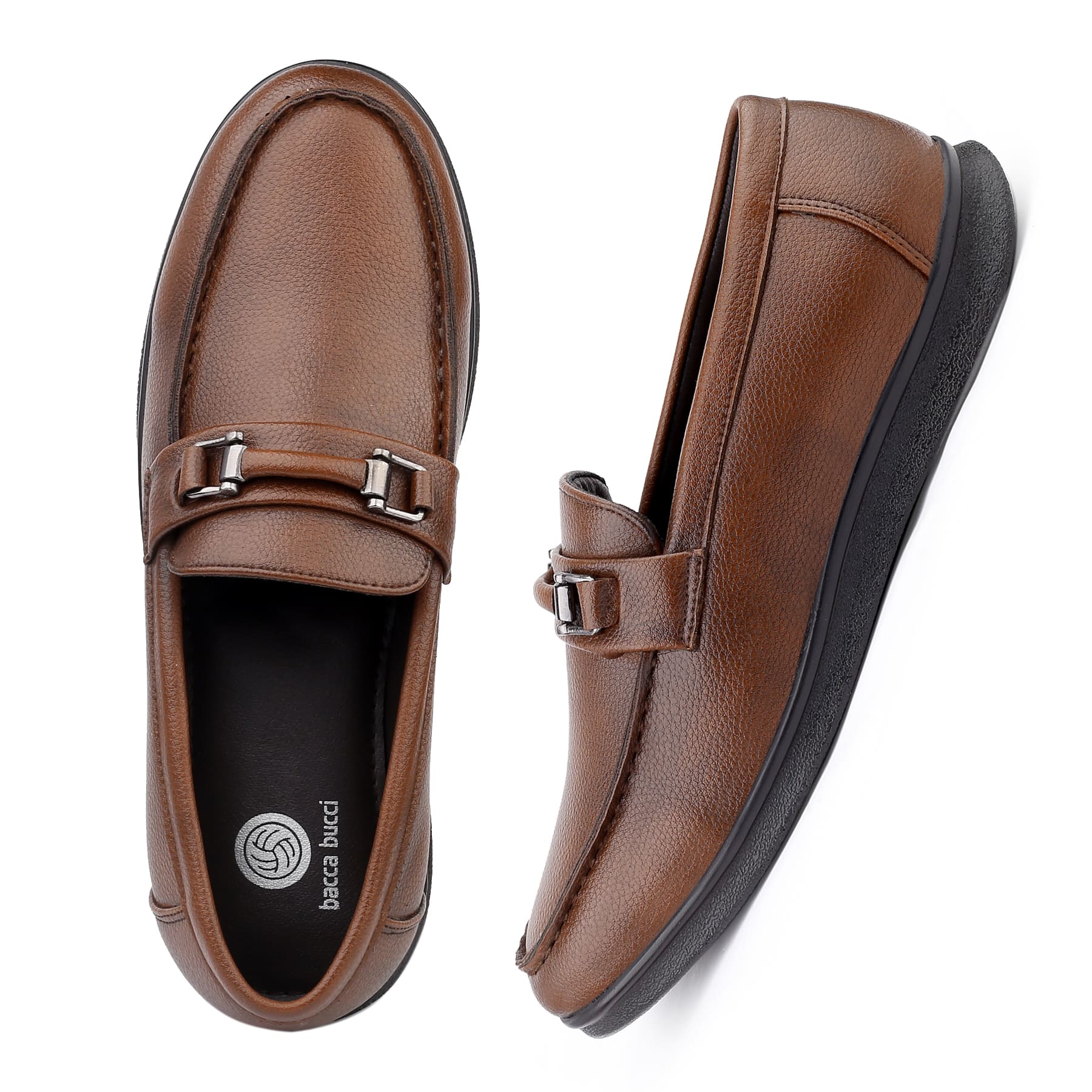 Bacca Bucci LISBON Dress Loafer Moccasins Driving Shoes for Men - Image 17