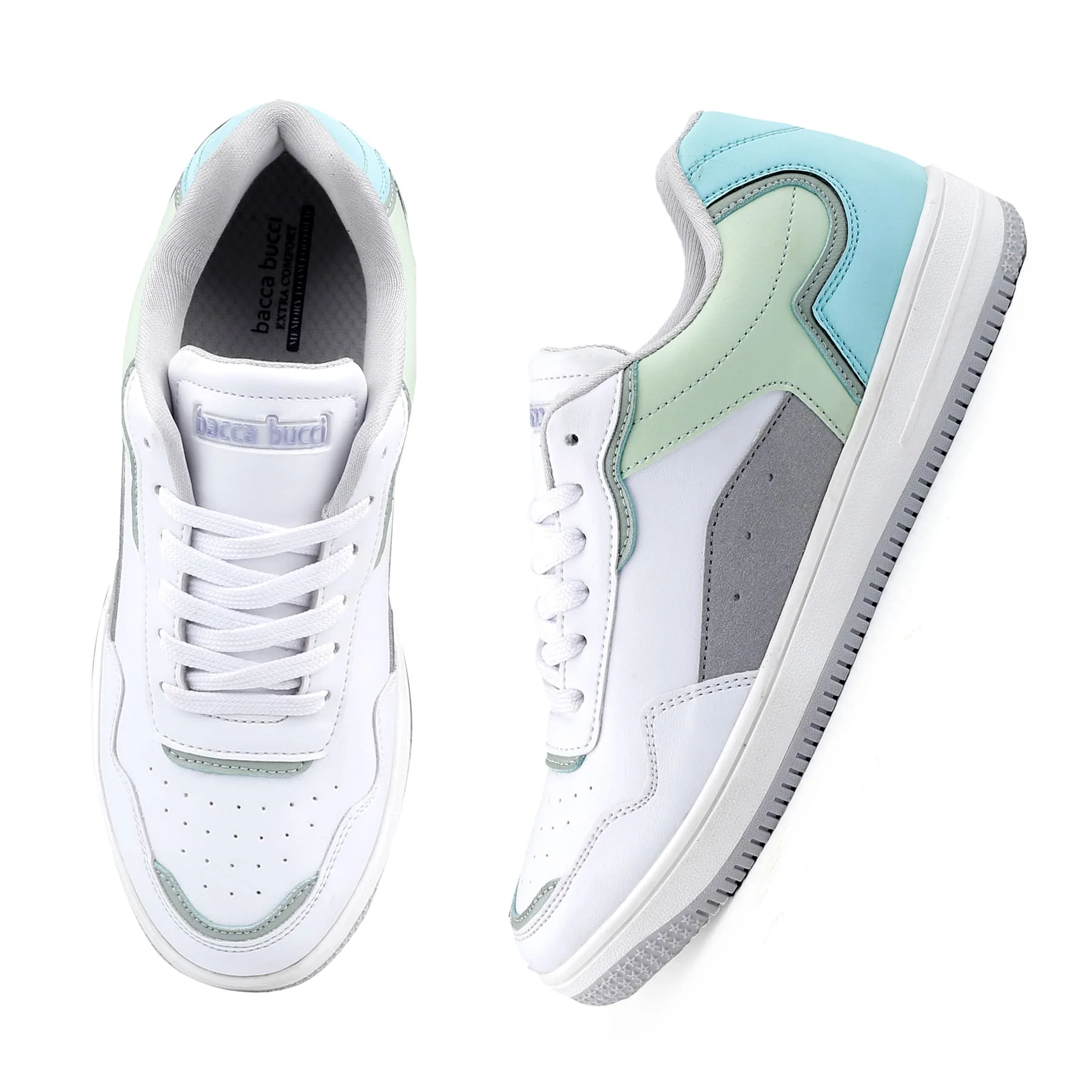 Bacca Bucci LUCY Low-top Flat Sole Sneakers For Women - Image 8