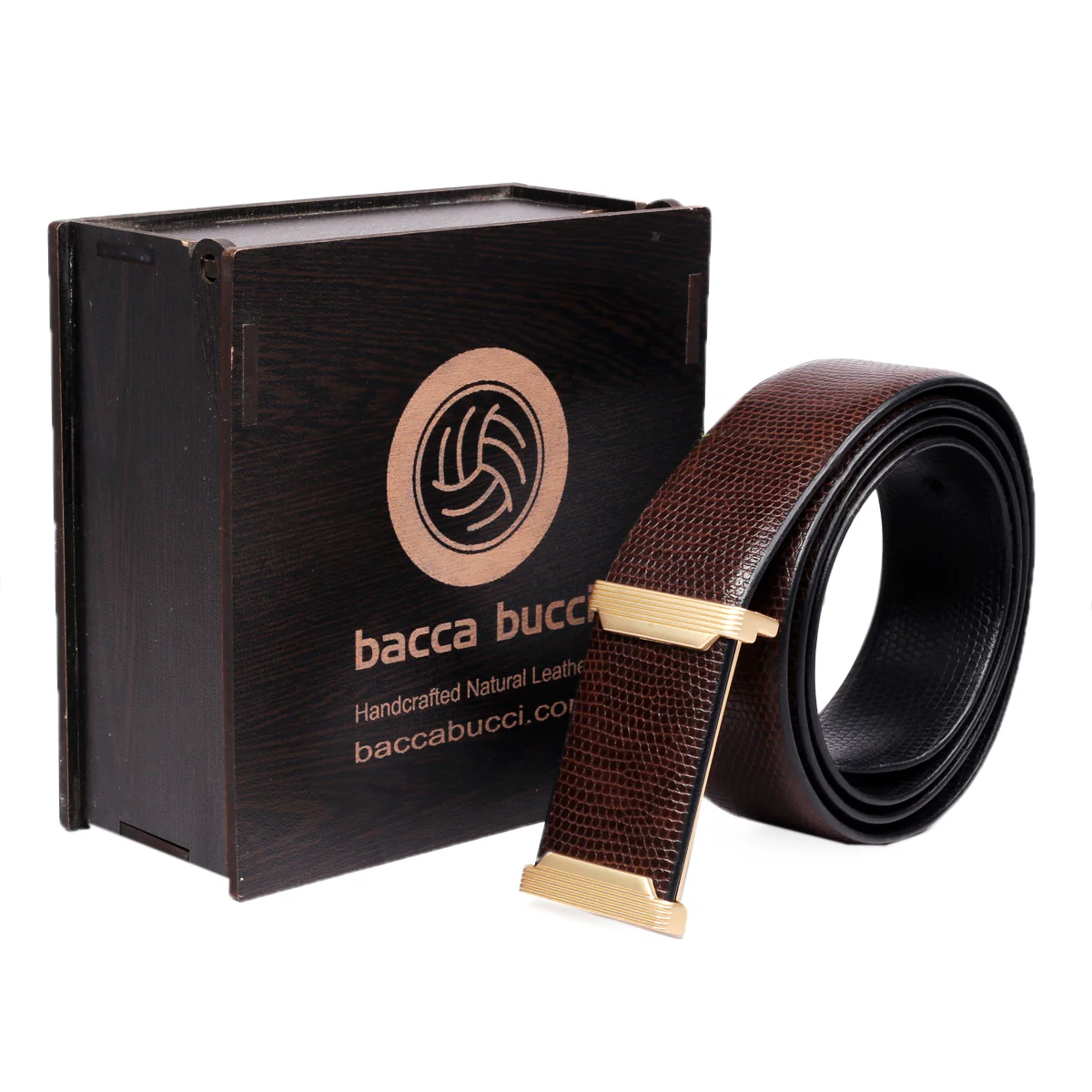 Bacca Bucci Genuine Leather Classic Dress belt - Image 5