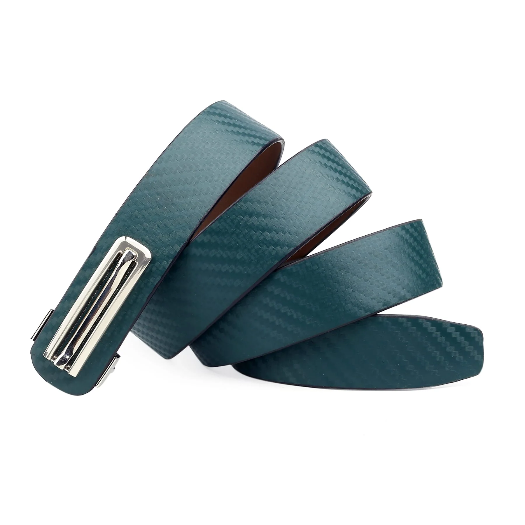 Bacca Bucci Men Belt with 3D texture and Nickle free Pin buckle - Image 2