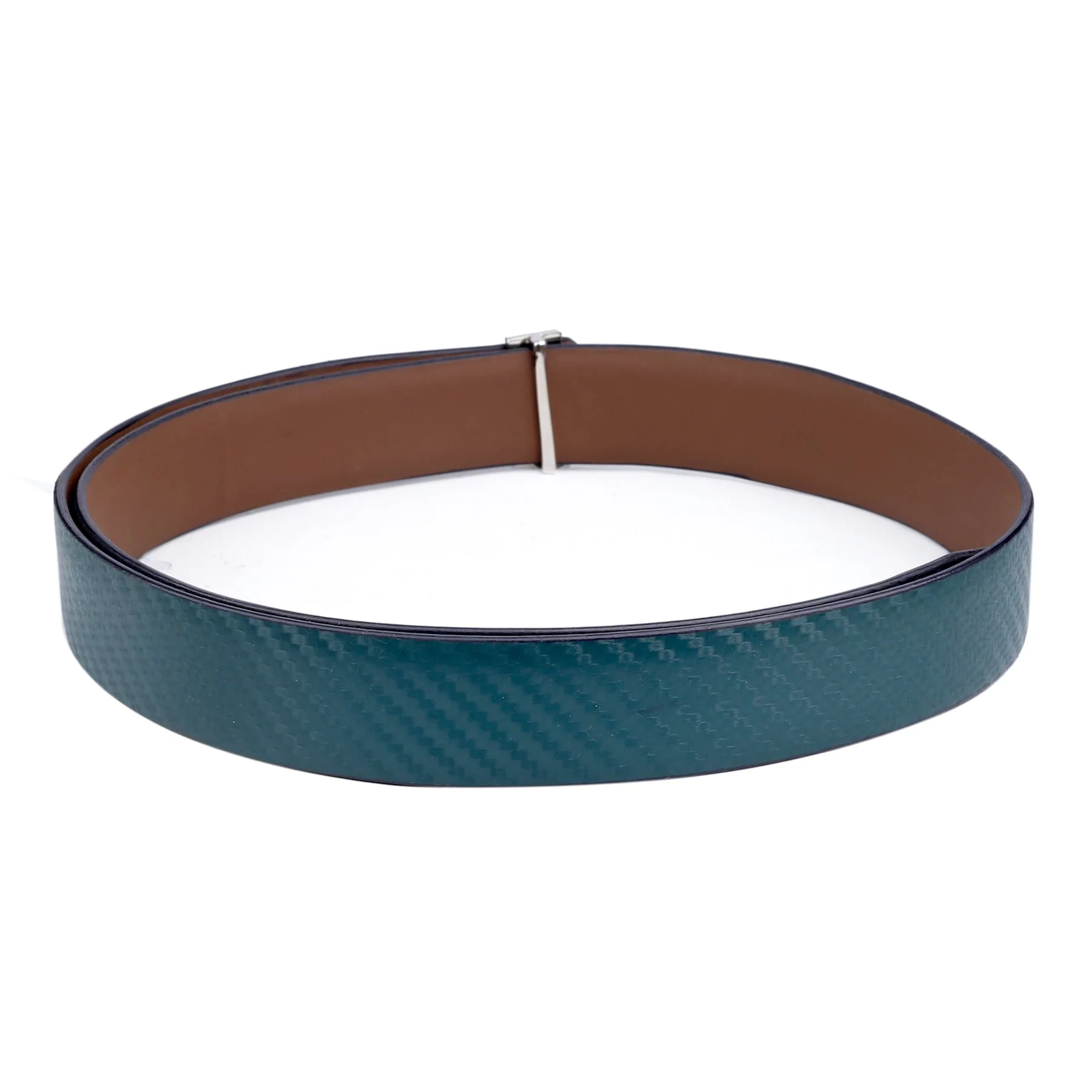 Bacca Bucci Men Belt with 3D texture and Nickle free Pin buckle - Image 5